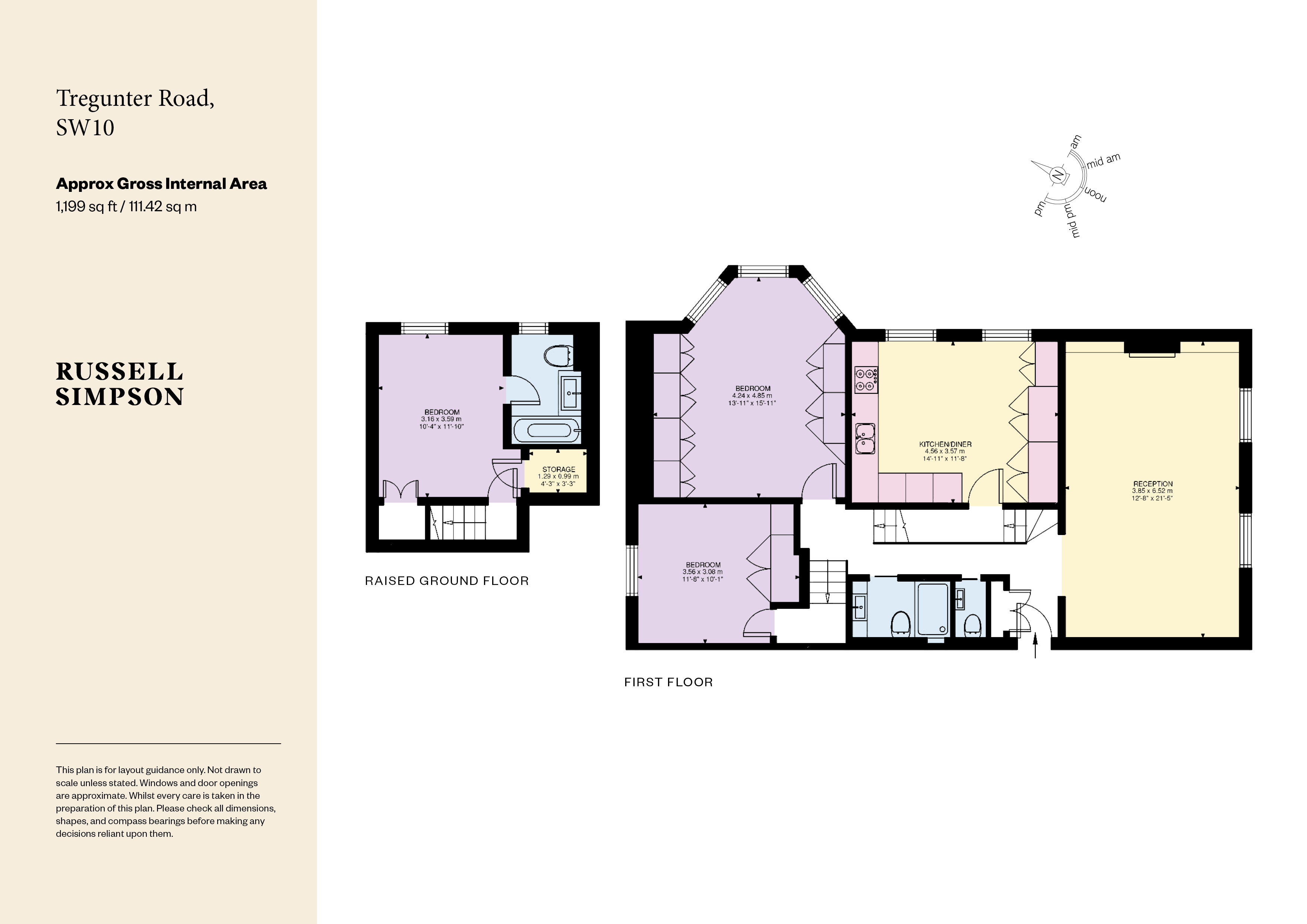 6, 46, Tregunter Road, Chelsea floorplan
