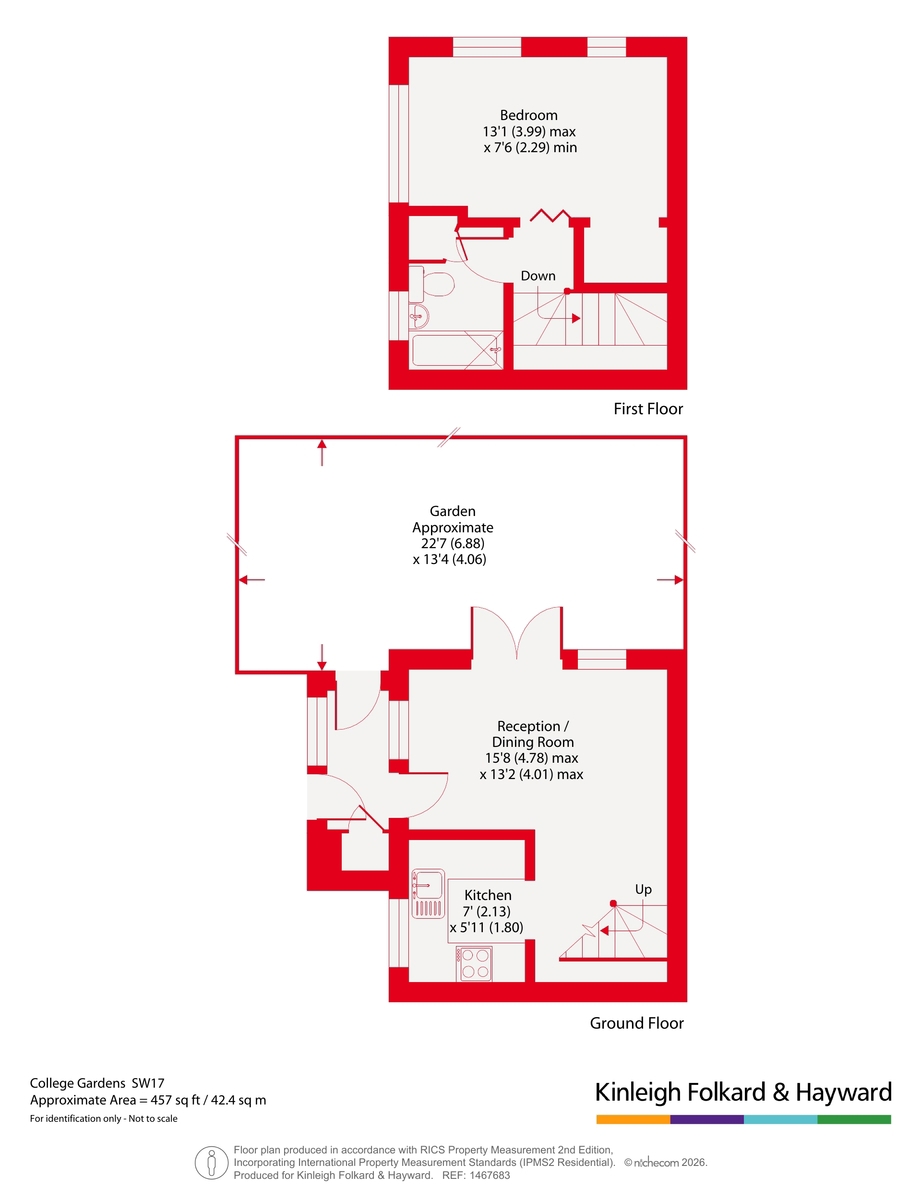 69, College Gardens, London floorplan