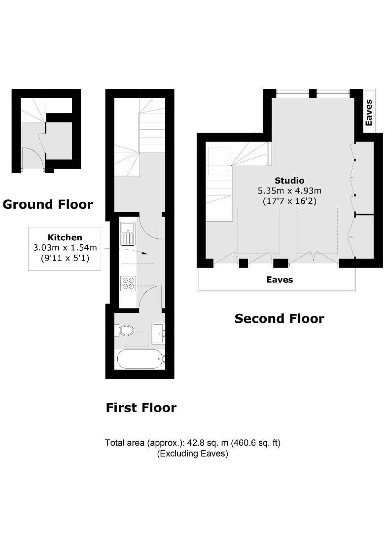 Flat 3, 62, Northcote Road, Twickenham floorplan