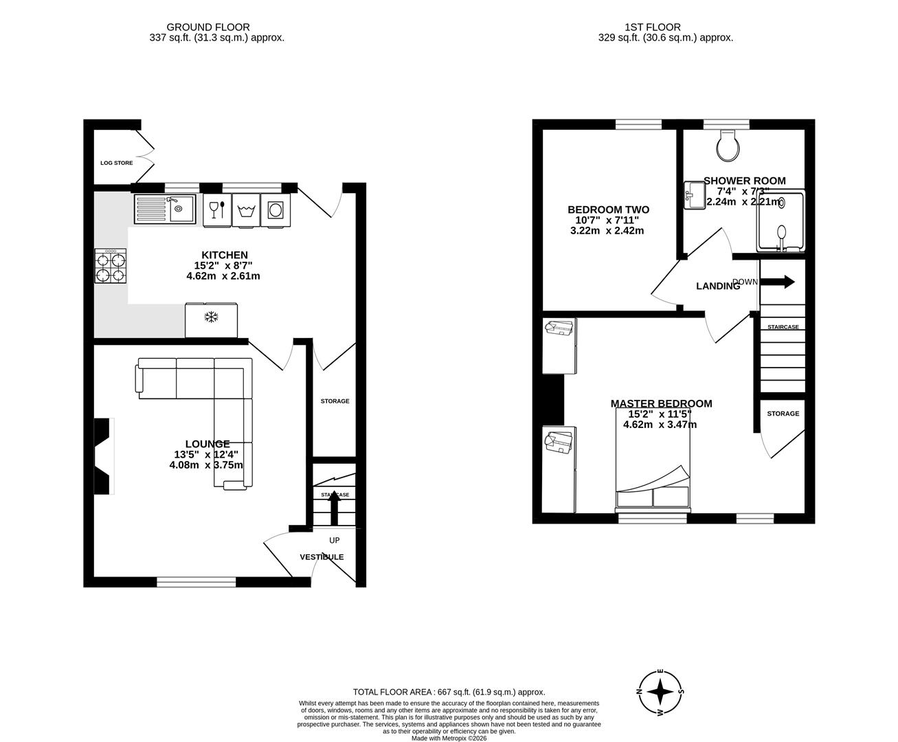 Lorne Street, Chorley floorplan