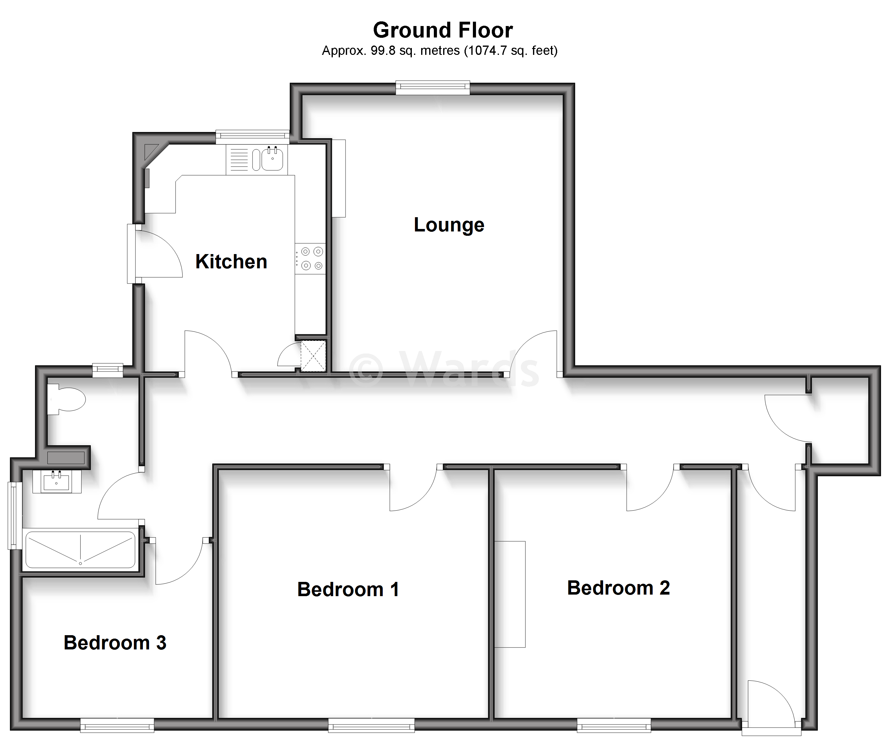 The Hoystings, Old Dover Road, Canterbury floorplan