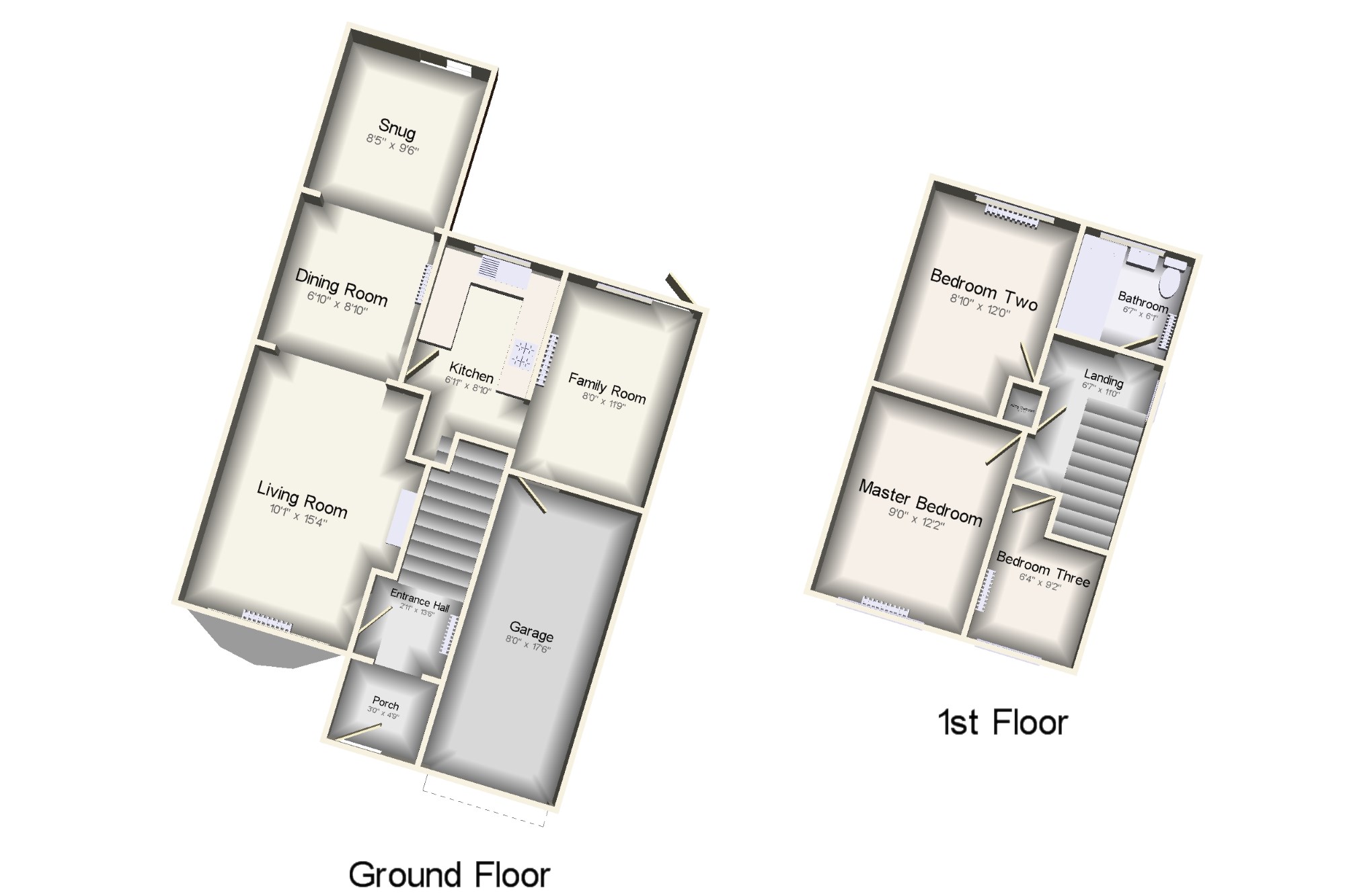 3 Bedrooms Semi-detached house for sale in Correen, Wilnecote, Tamworth, Staffordshire B77