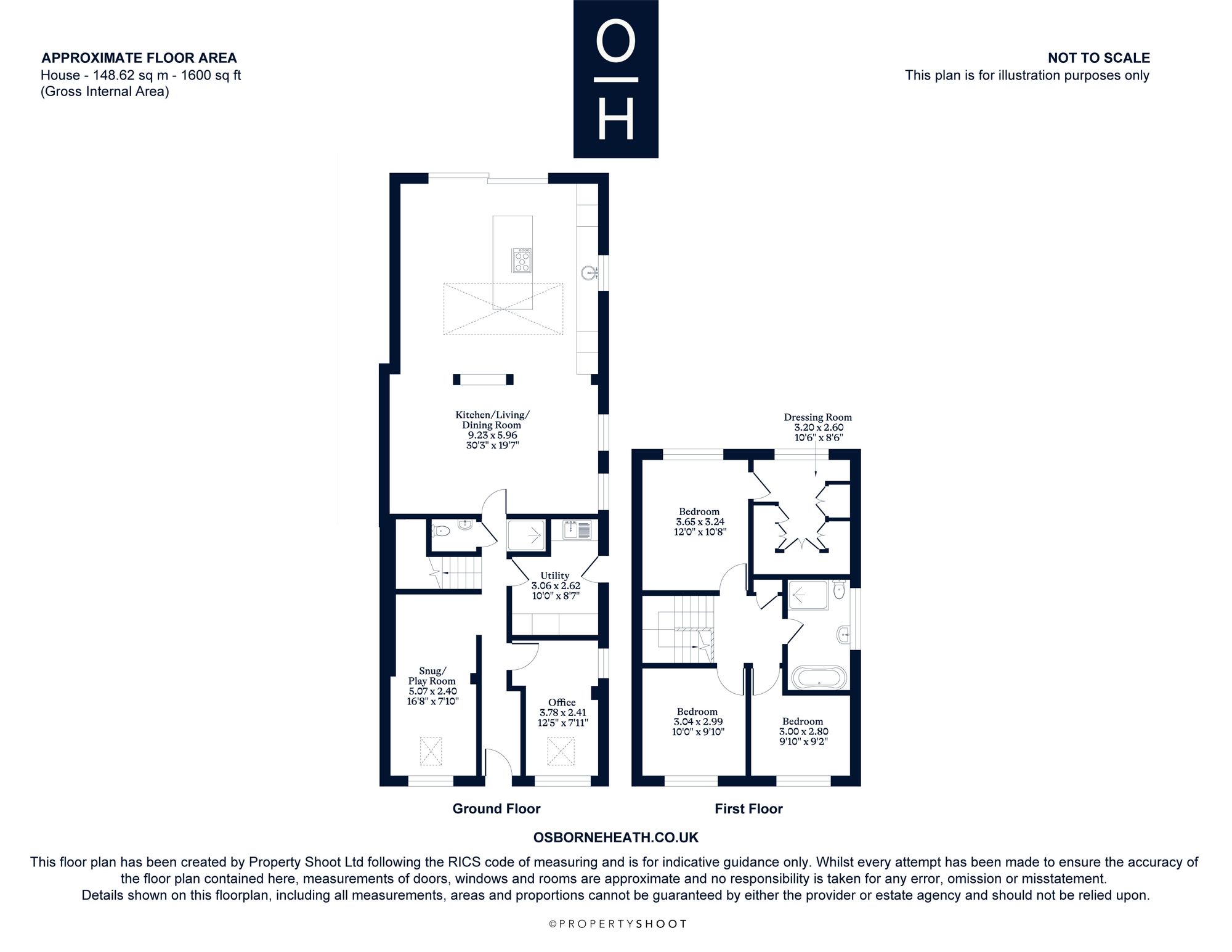 52 New Road, Ascot floorplan