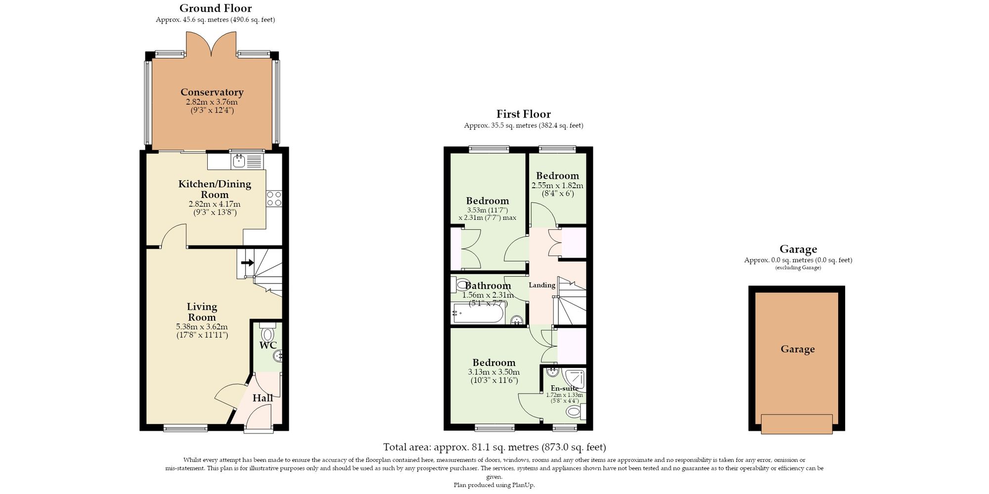 6 Harrop Dale, Lowestoft floorplan