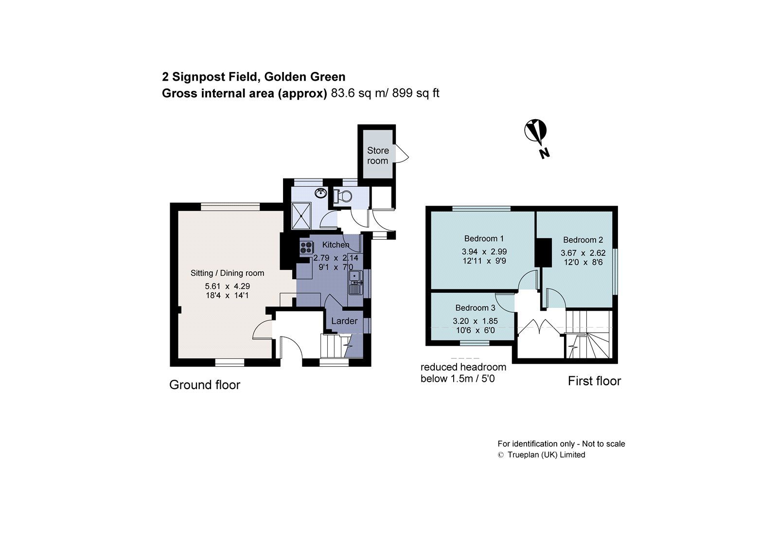 Signpost Field, Three Elm Lane, Golden Green, Tonbridge TN11, 3 bedroom