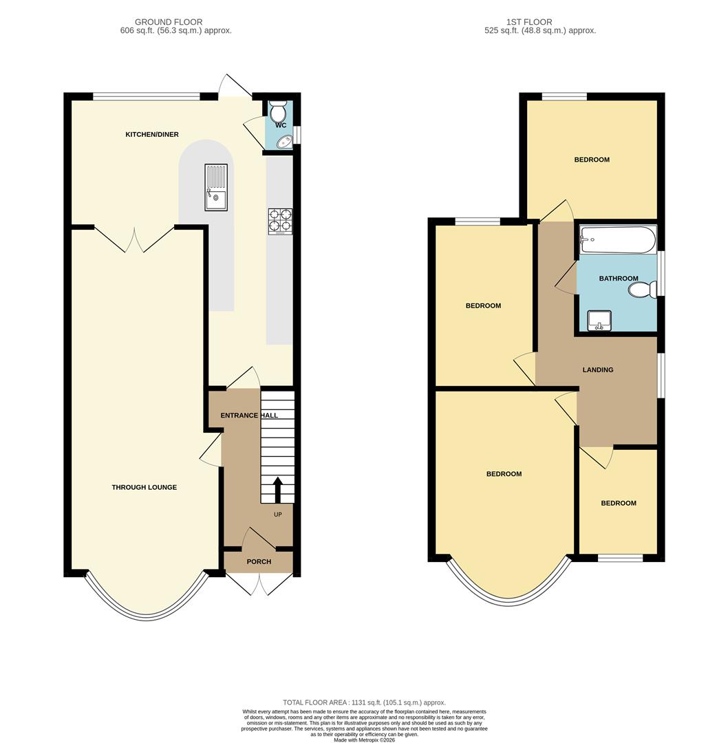 27, Naseby Road, Clayhall floorplan