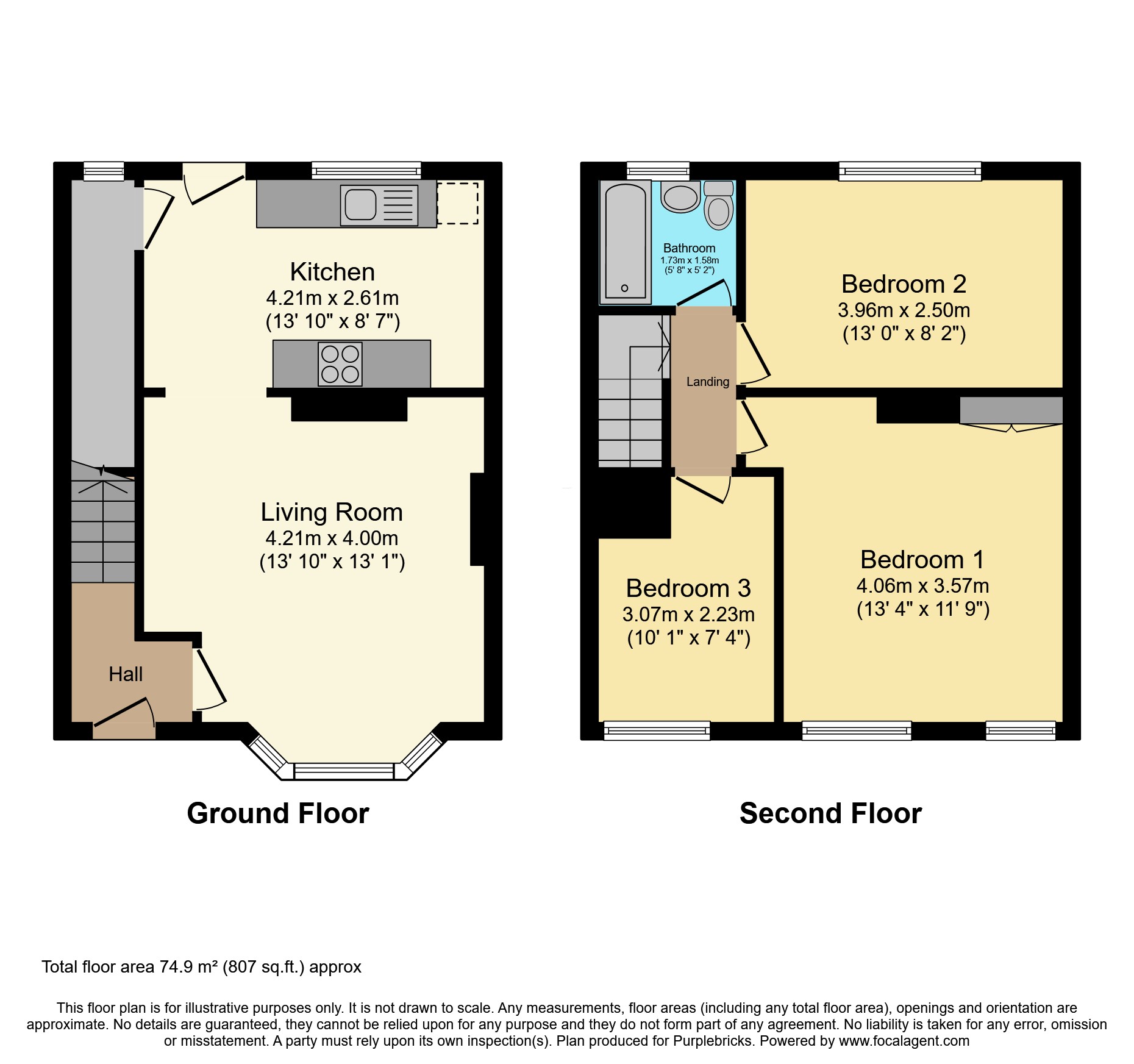 10, Amberton Lane, Leeds floorplan