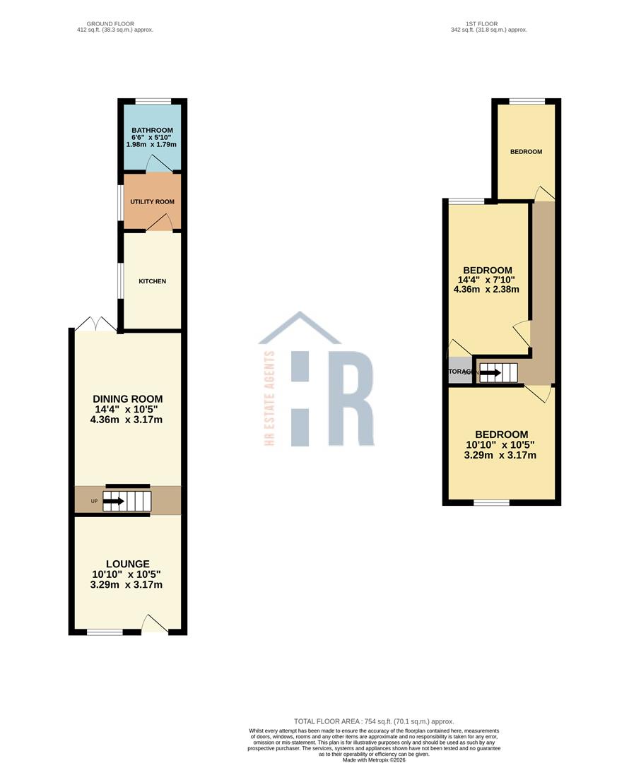 7, Bond Street, Rugby floorplan