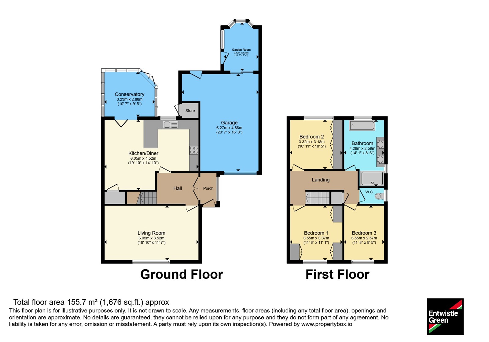 Kahlee-Maira,, Stopgate Lane, Merseyside floorplan