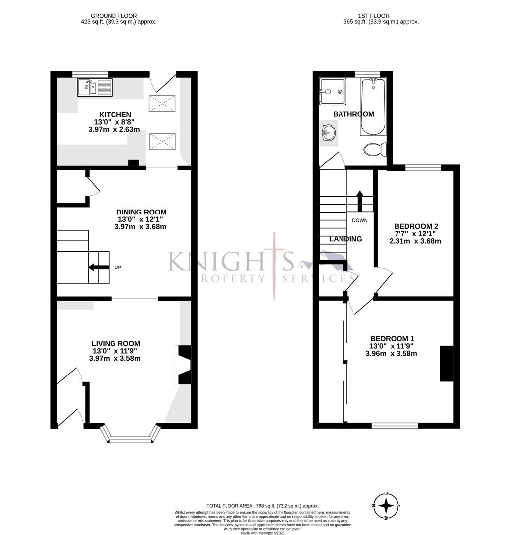 31, Elm Grove Road, Farnborough floorplan