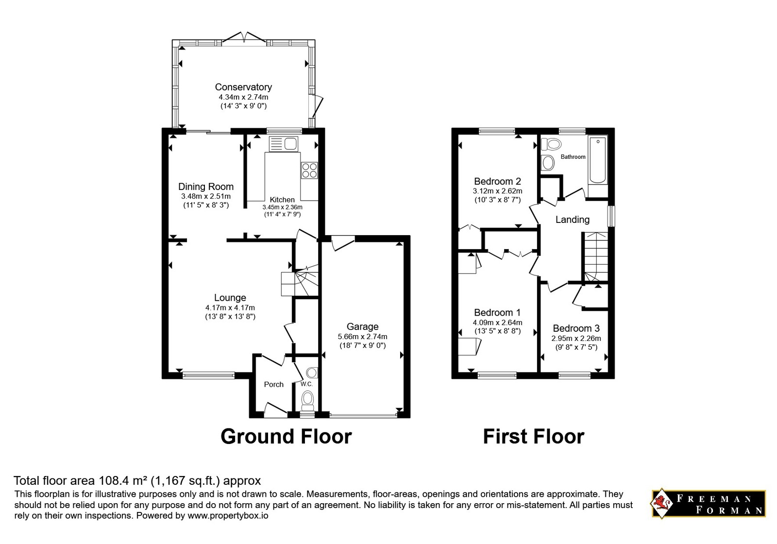 38, Paynsbridge Way, Heathfield floorplan