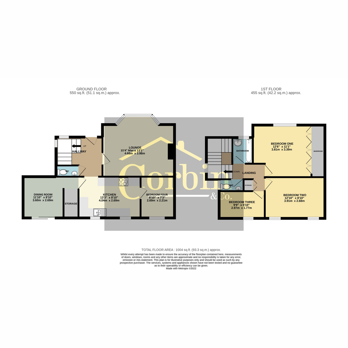Springwater Close, Bournemouth floorplan