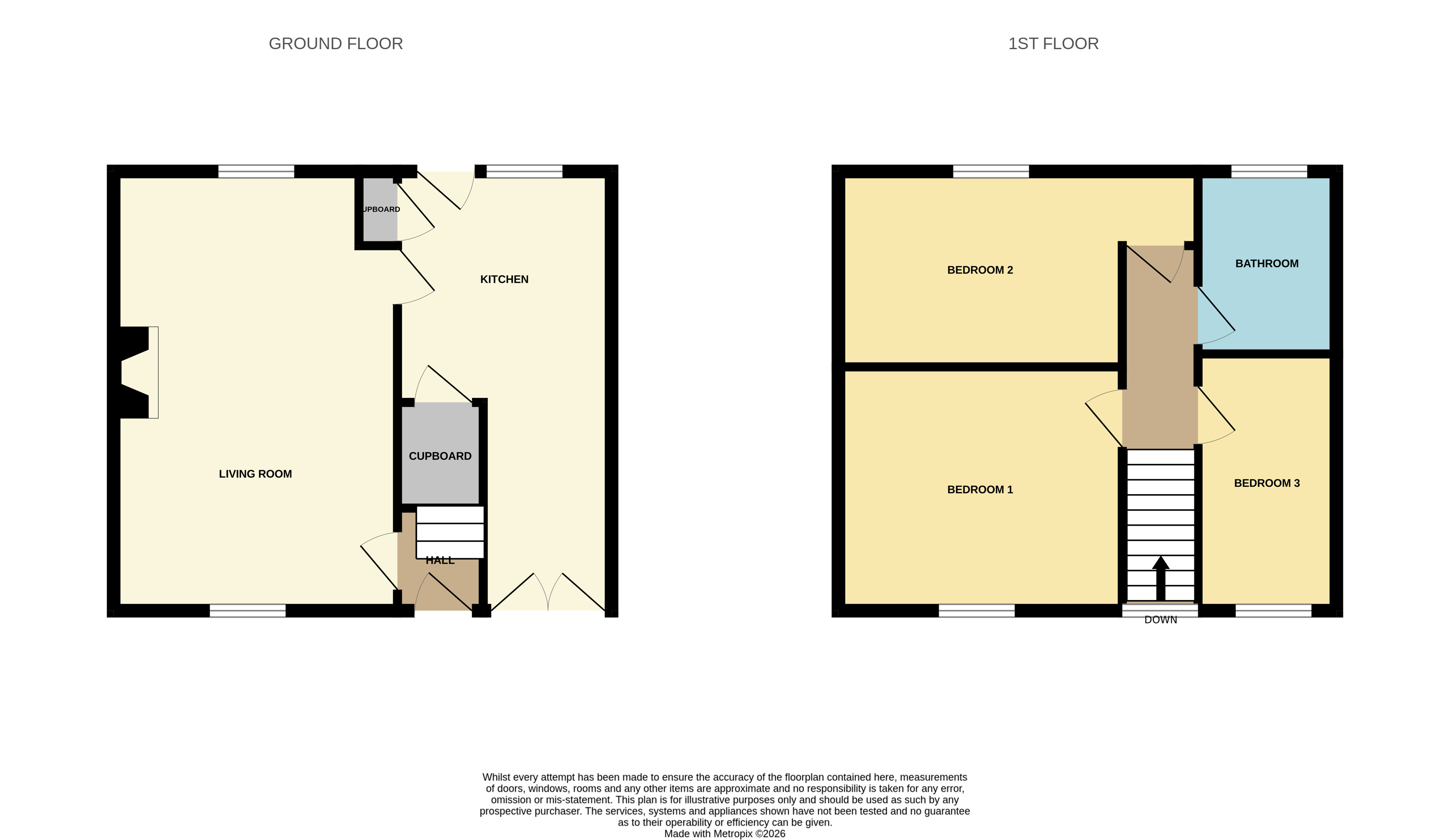 8, The Bow, Buckie floorplan