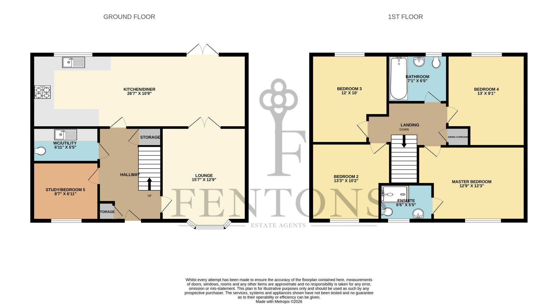 3, Woodpecker Way, Kirby Cross floorplan