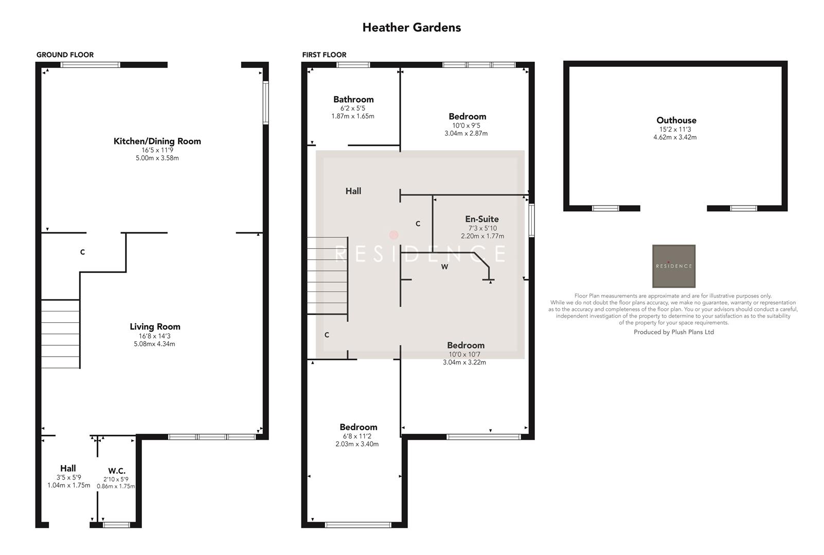 14, Heather Gardens, Glasgow floorplan