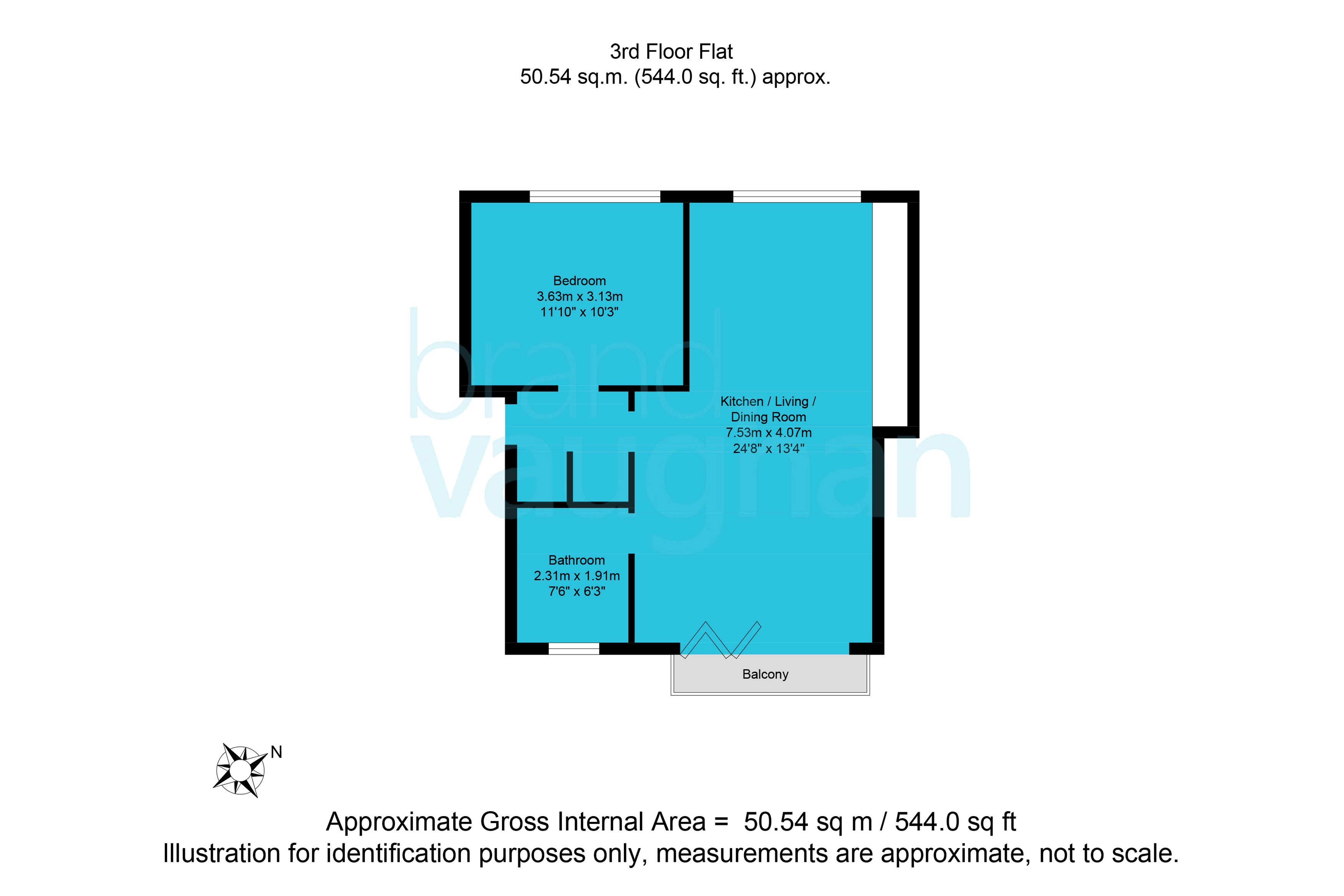 Nevill Court Plot 5,, Nevill Road, Hove floorplan