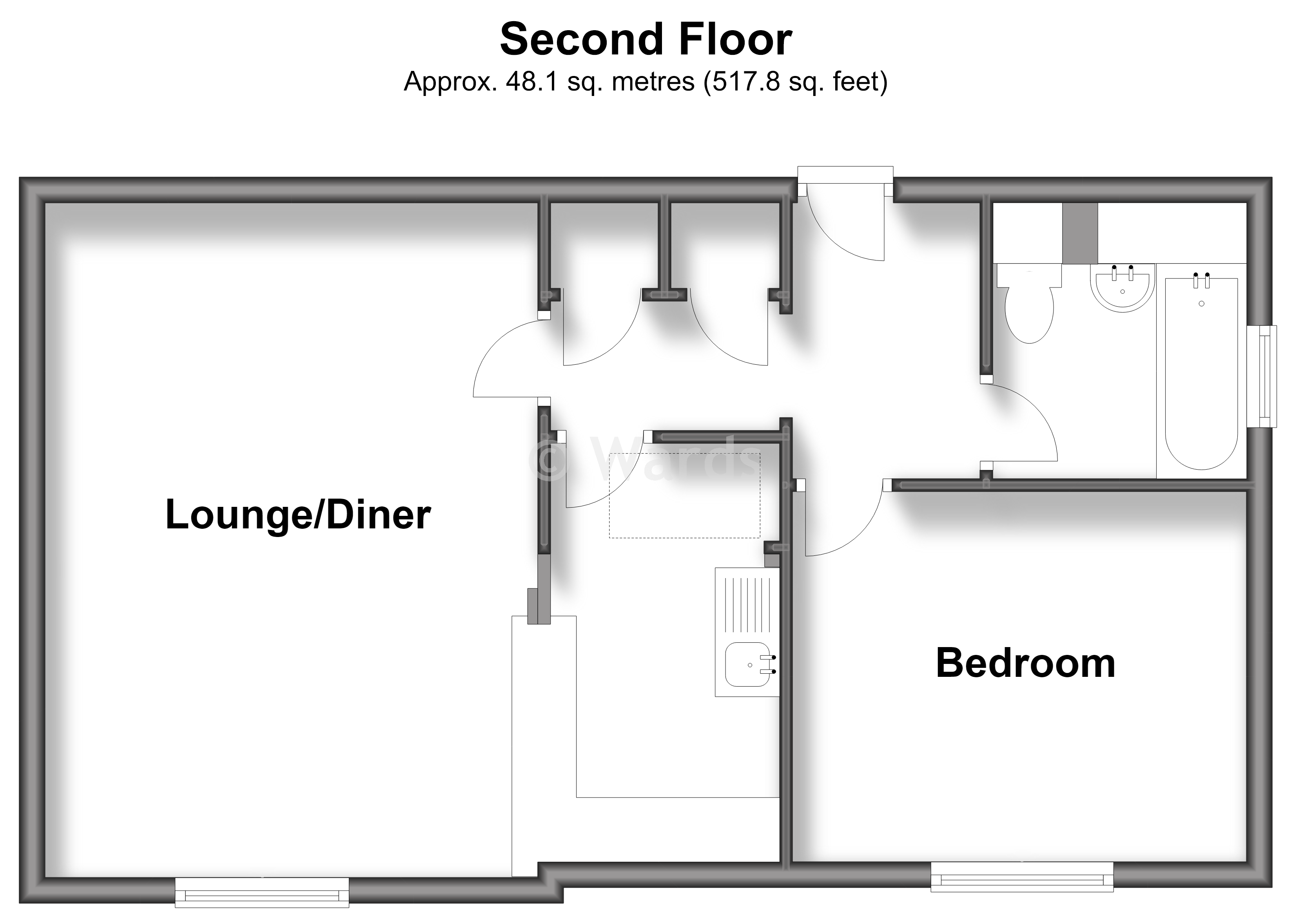 13, St. Mildred's Road, Ramsgate floorplan