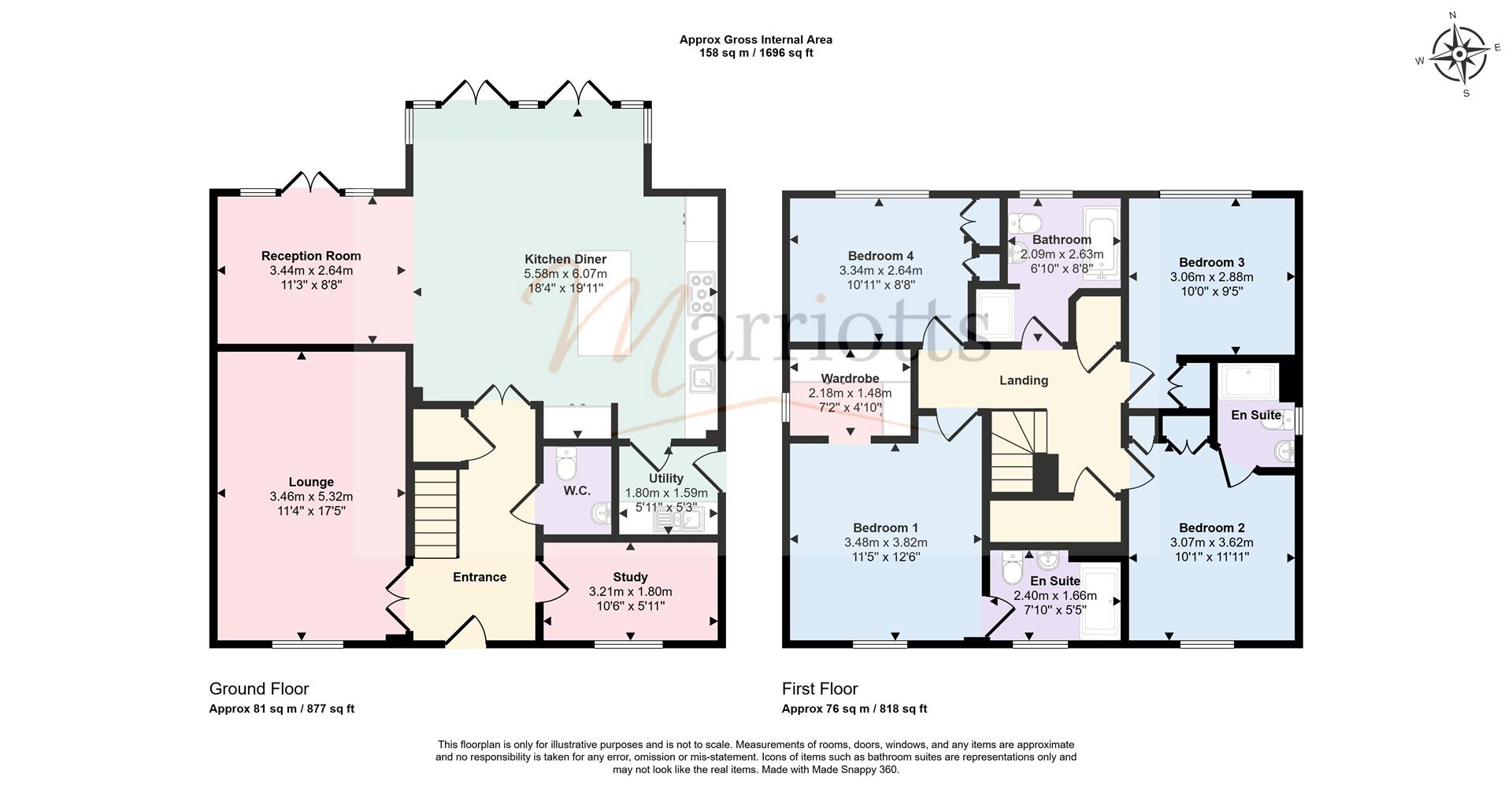 51, Booth Avenue, Nottingham floorplan
