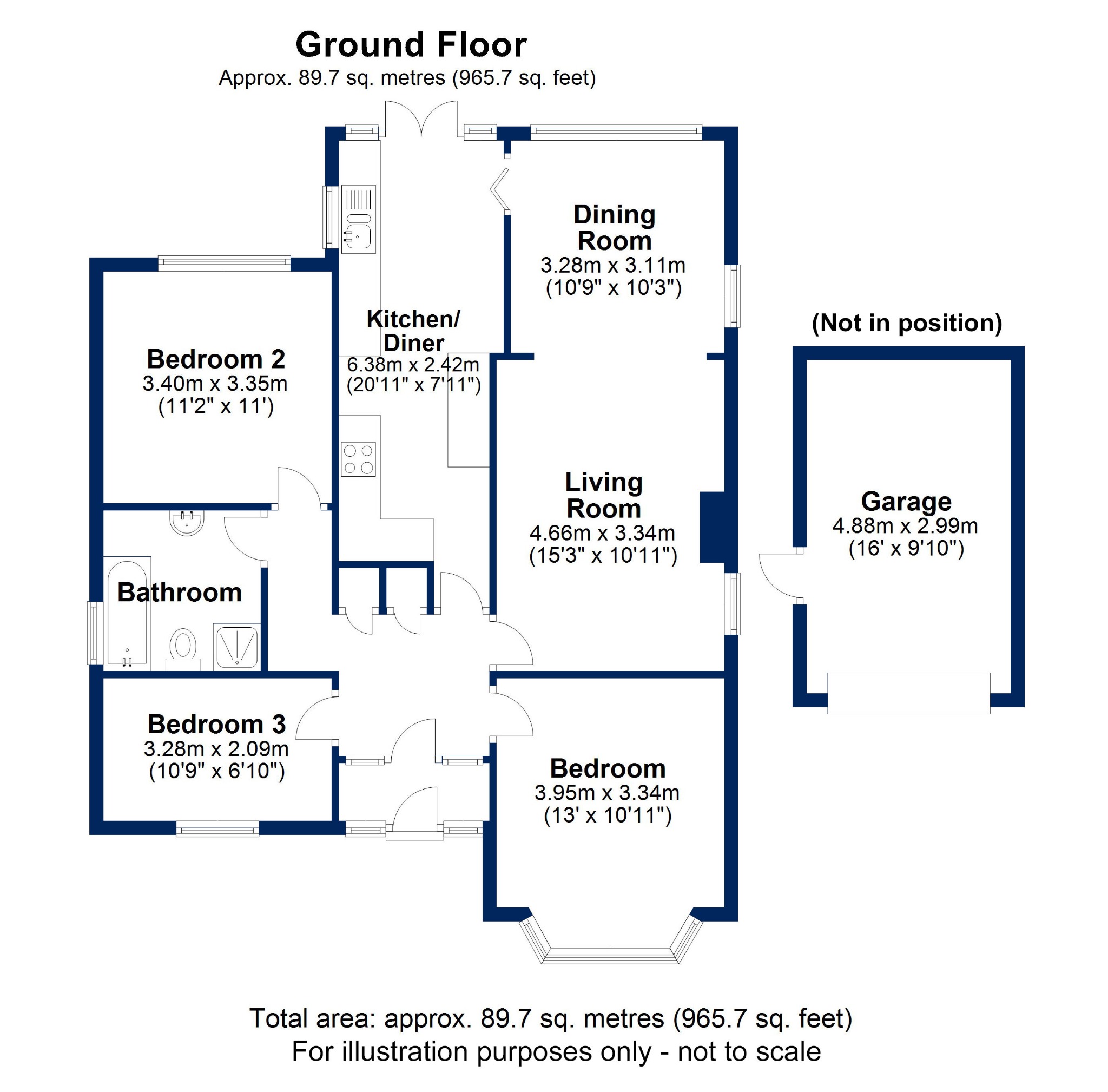 22 Orchard Close, Wendover, Buckinghamshire floorplan