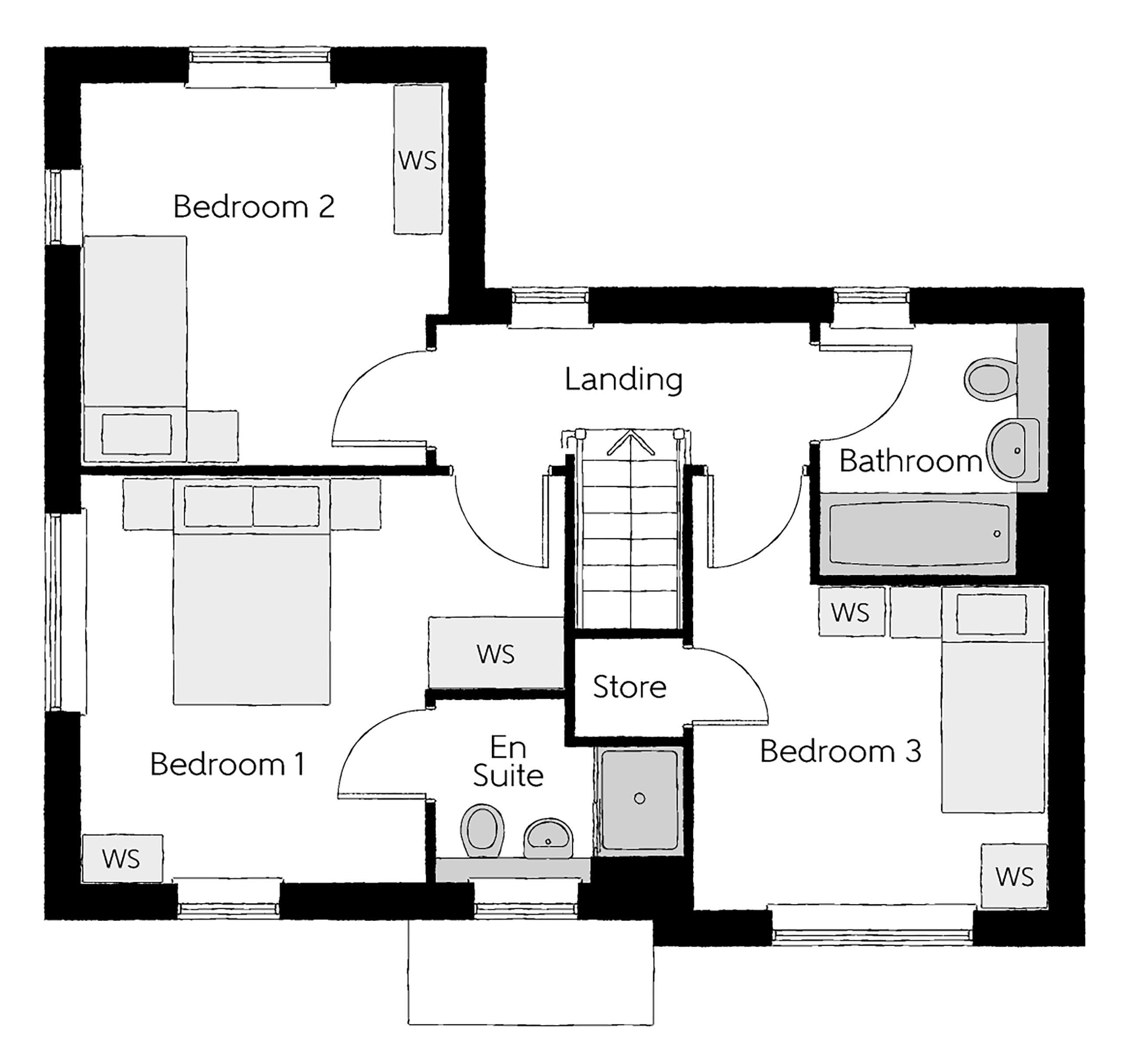 169, Mark Avenue, Tattenhoe Park, Milton Keynes floorplan