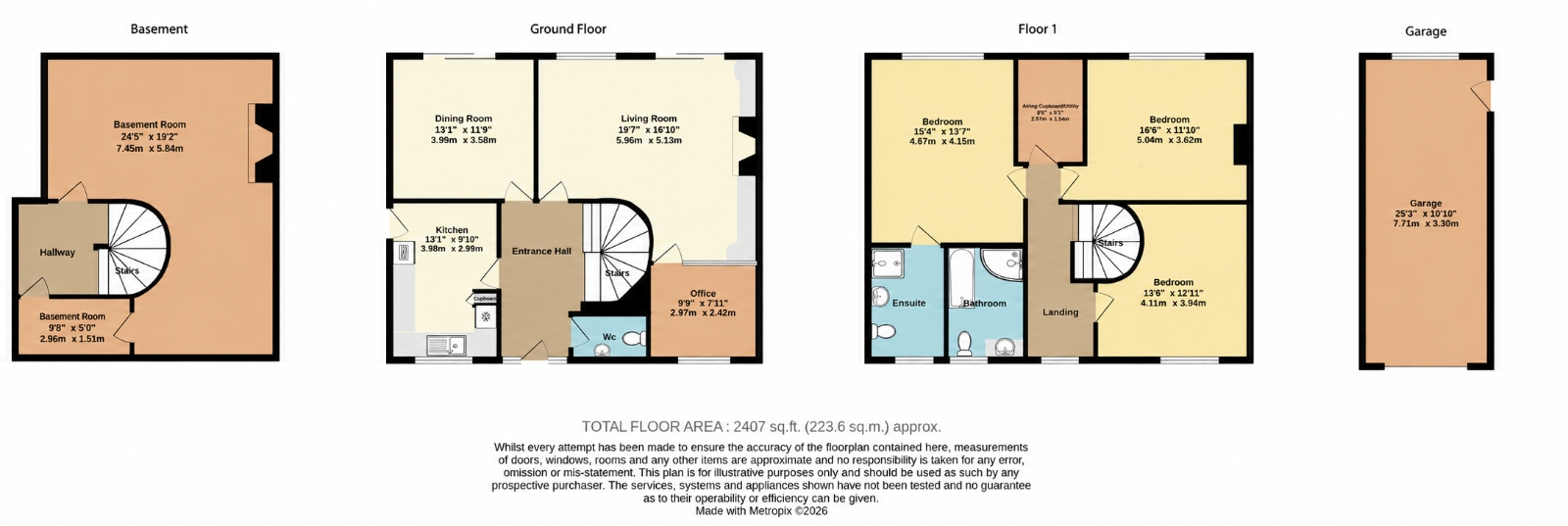 1, Tina Gardens, Kent floorplan