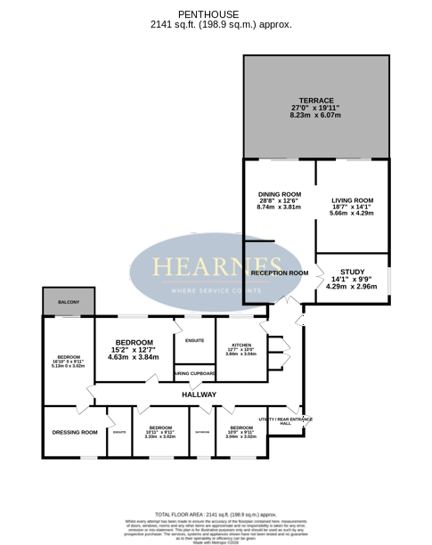 Rozel Manor, Western Road, Poole floorplan