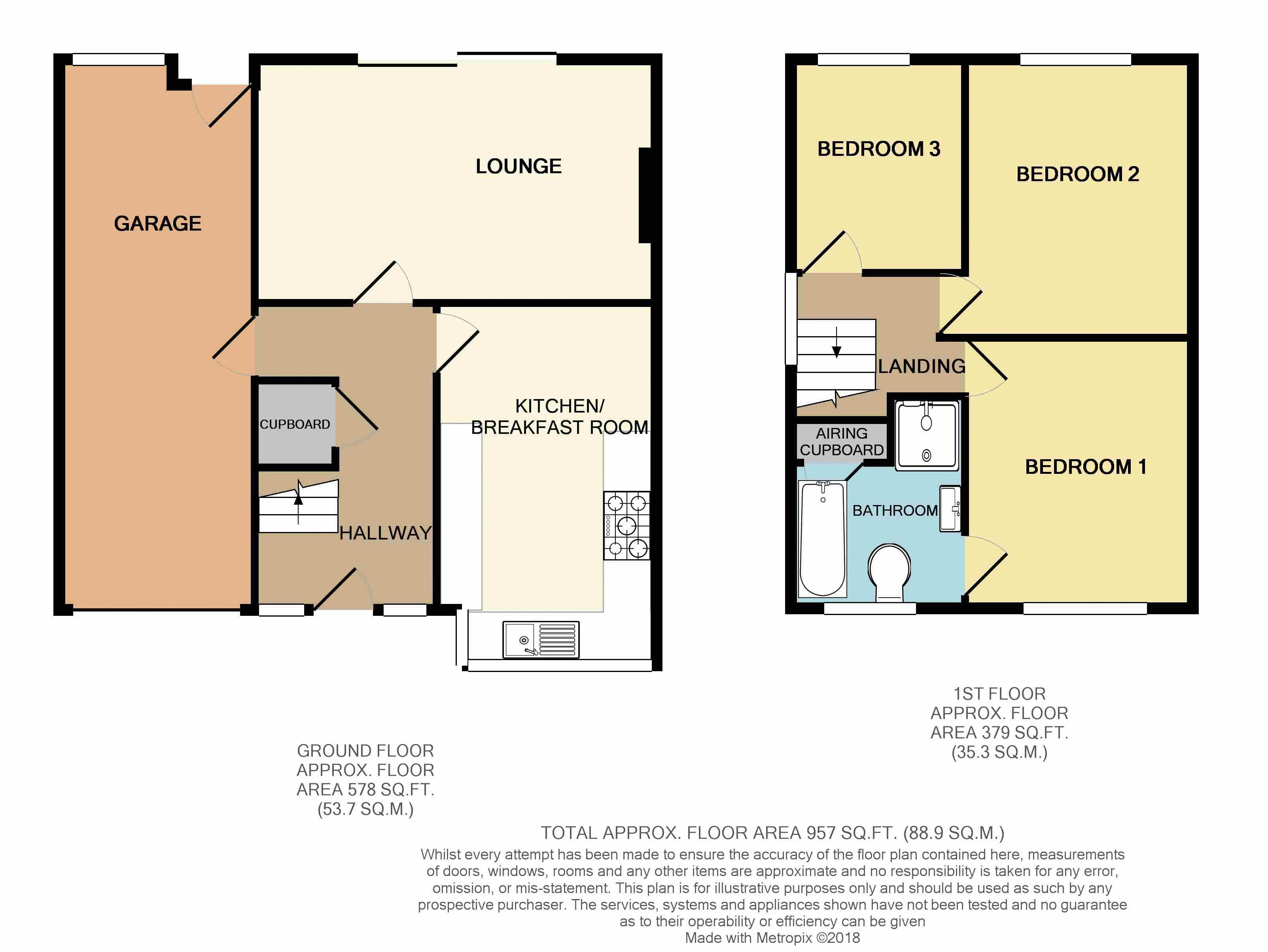 3 Bedrooms Semi-detached house for sale in Cloverdale, Stoke Prior, Bromsgrove B60