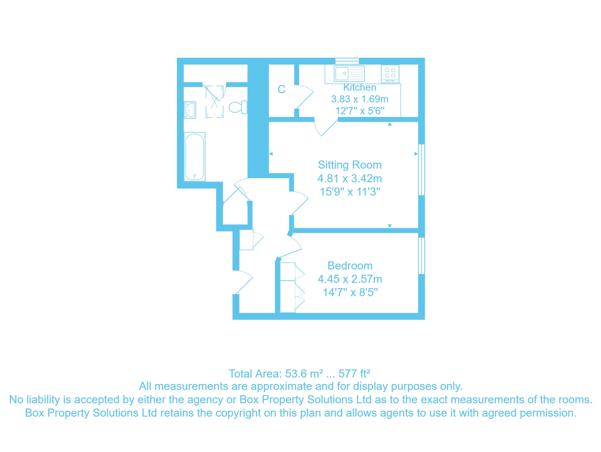 Priestthorpe Lane, West Yorkshire floorplan