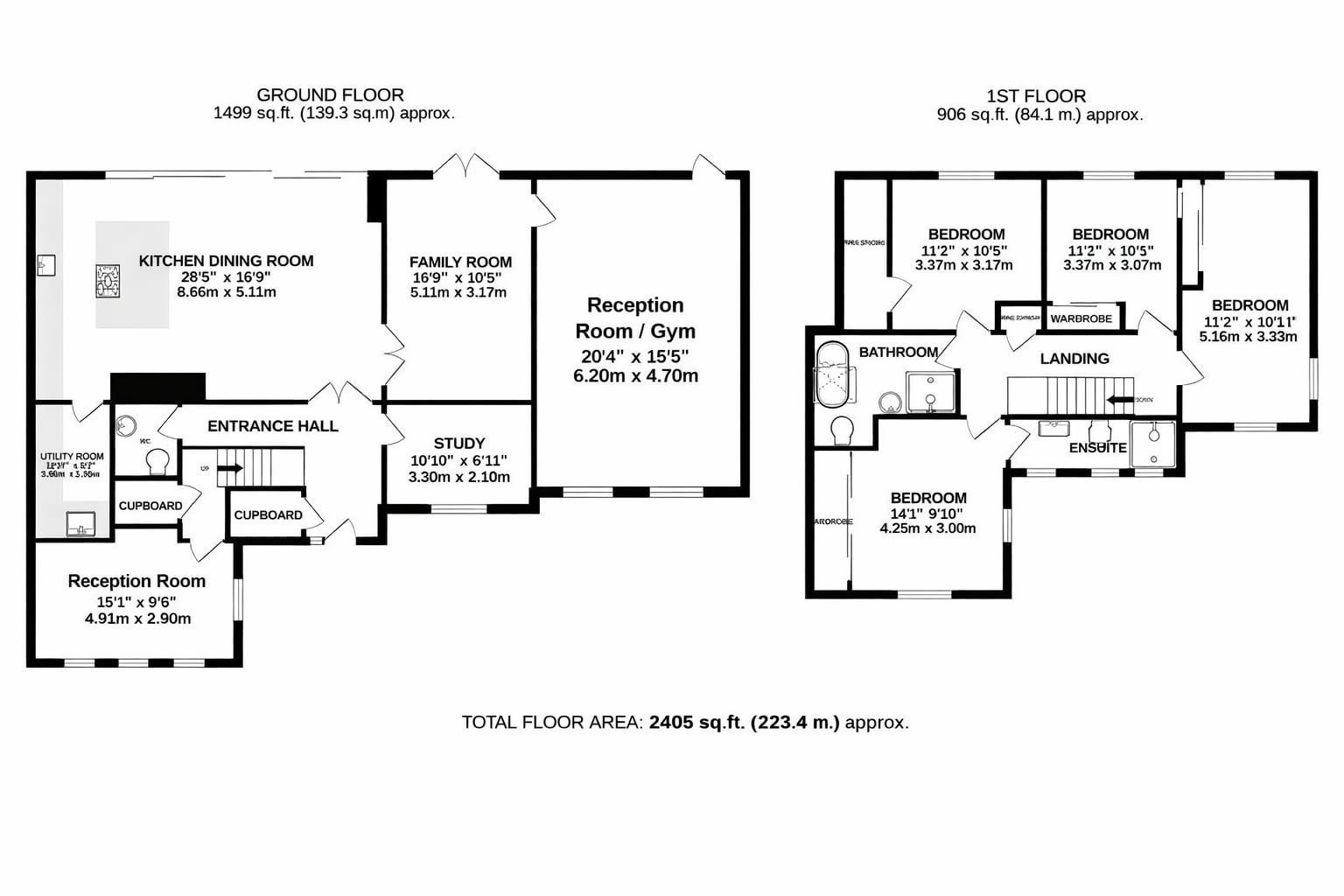 8 Mayflower Close, Hartwell, Aylesbury floorplan