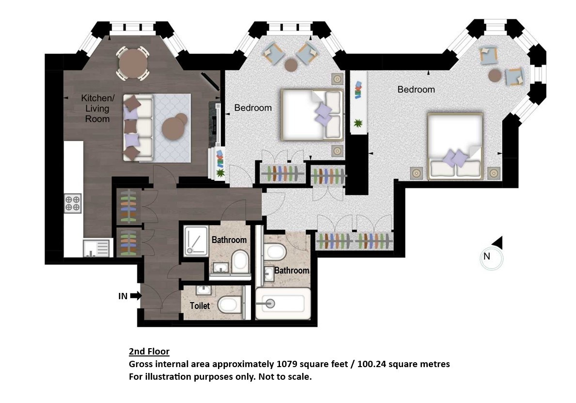Green Street, Mayfair floorplan
