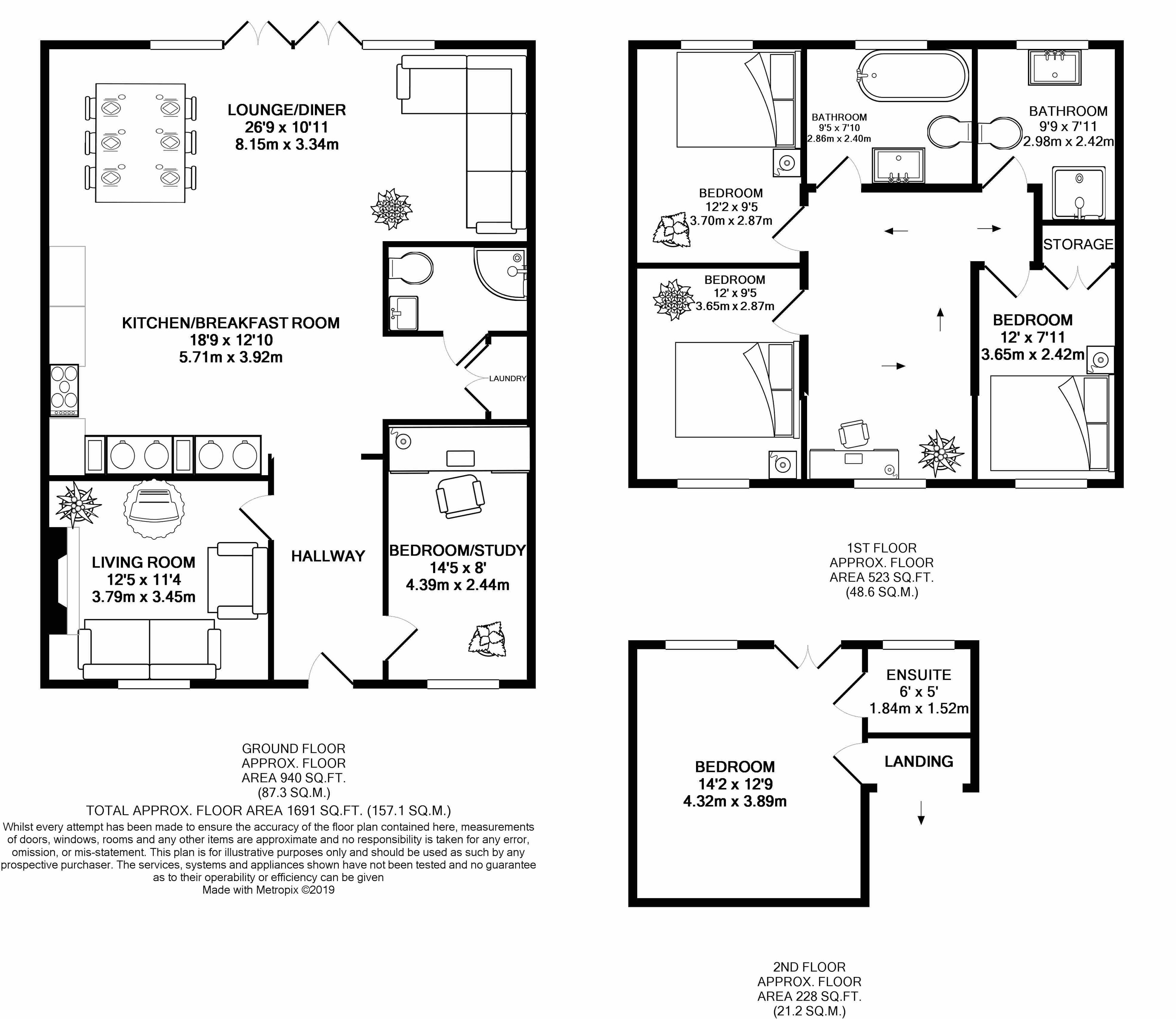 5 Bedrooms Semi-detached house for sale in North Road, Chorleywood, Rickmansworth WD3