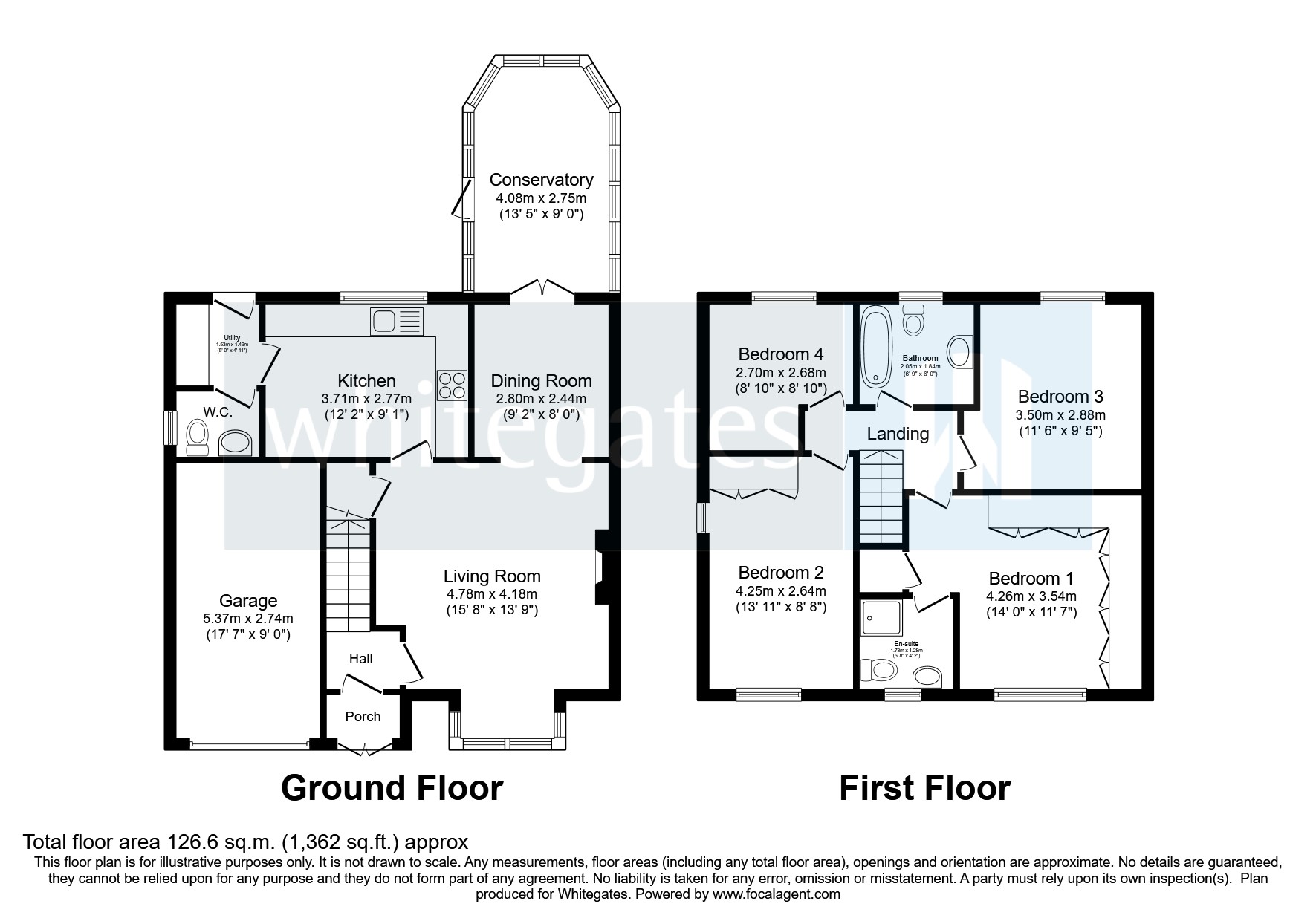 90, Beltony Drive, Cheshire floorplan
