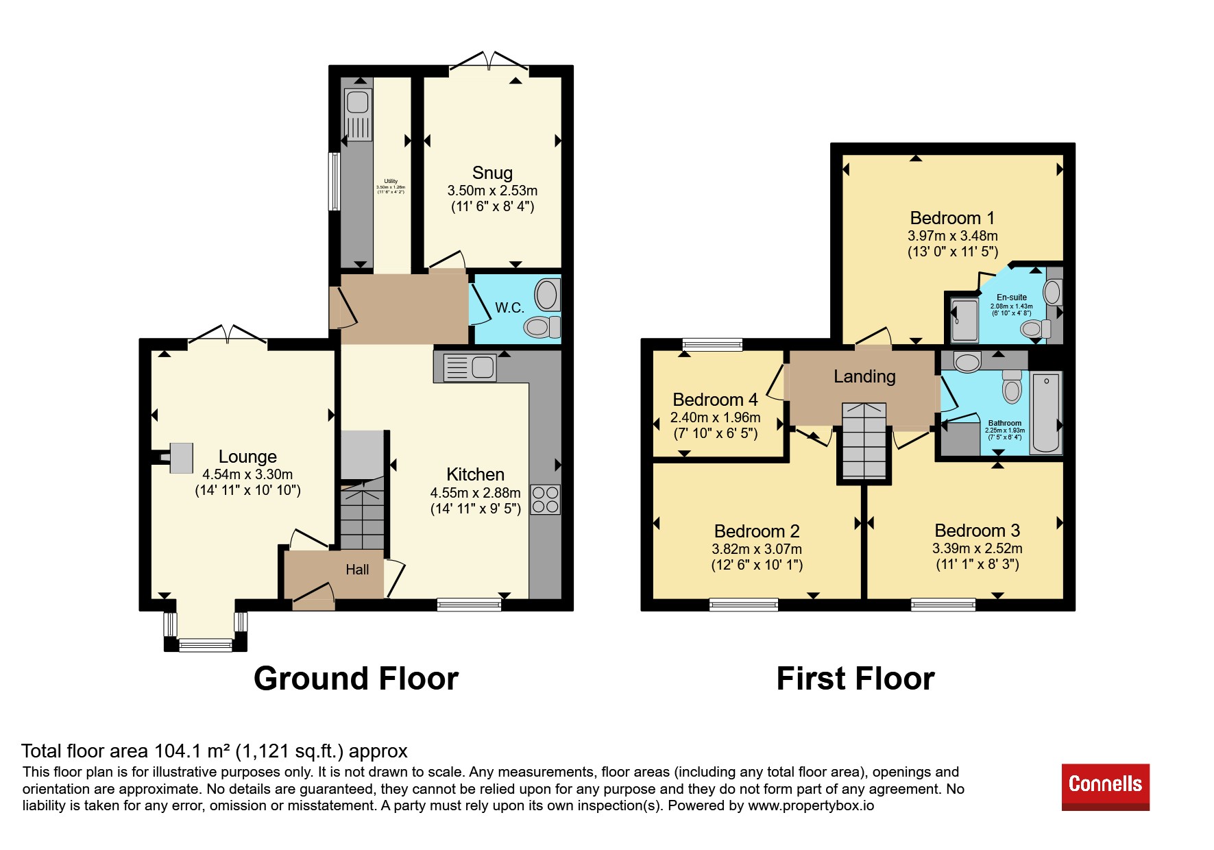 23, Manor Court Drive, RUGELEY floorplan