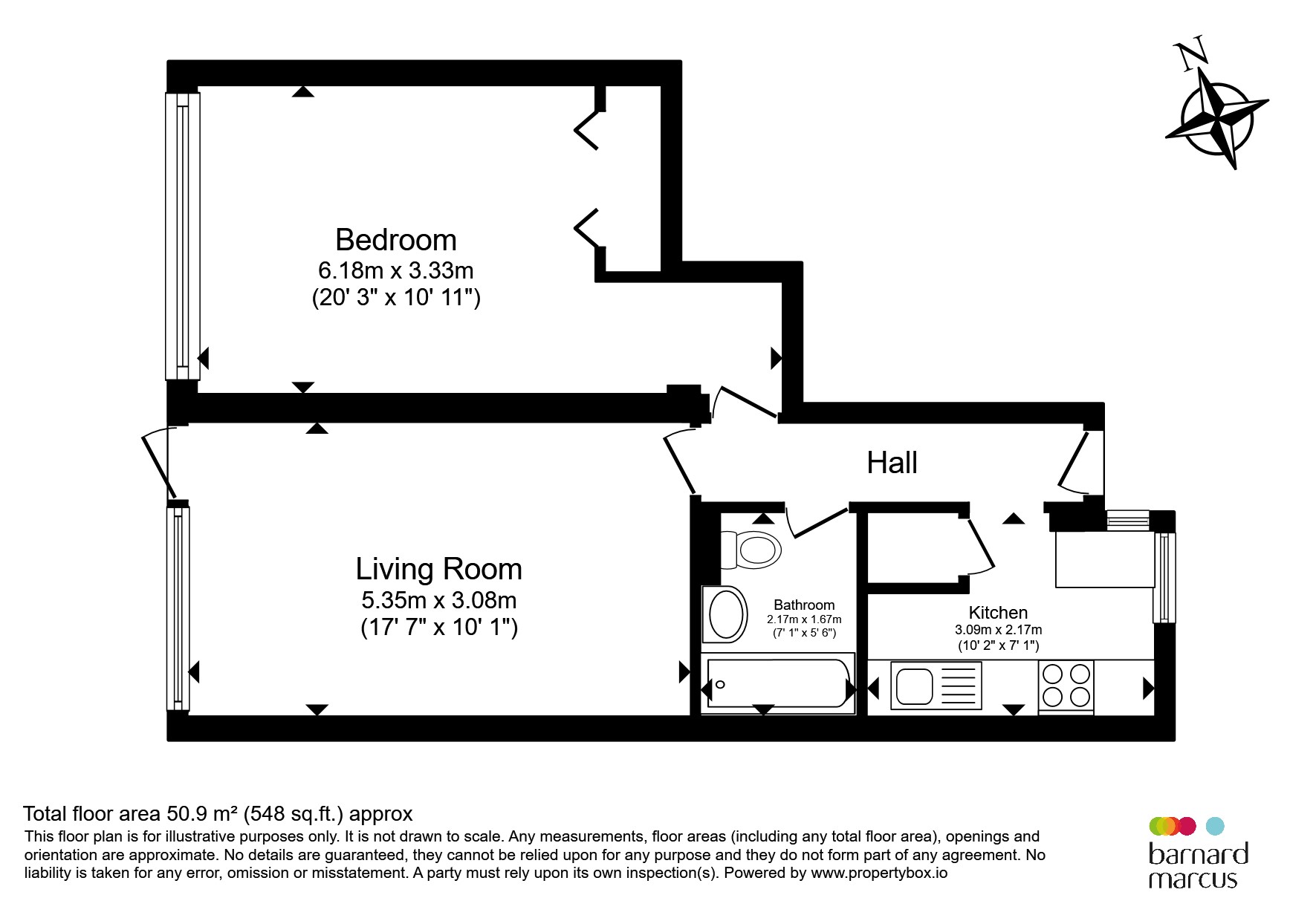 Fairlea Place, London floorplan