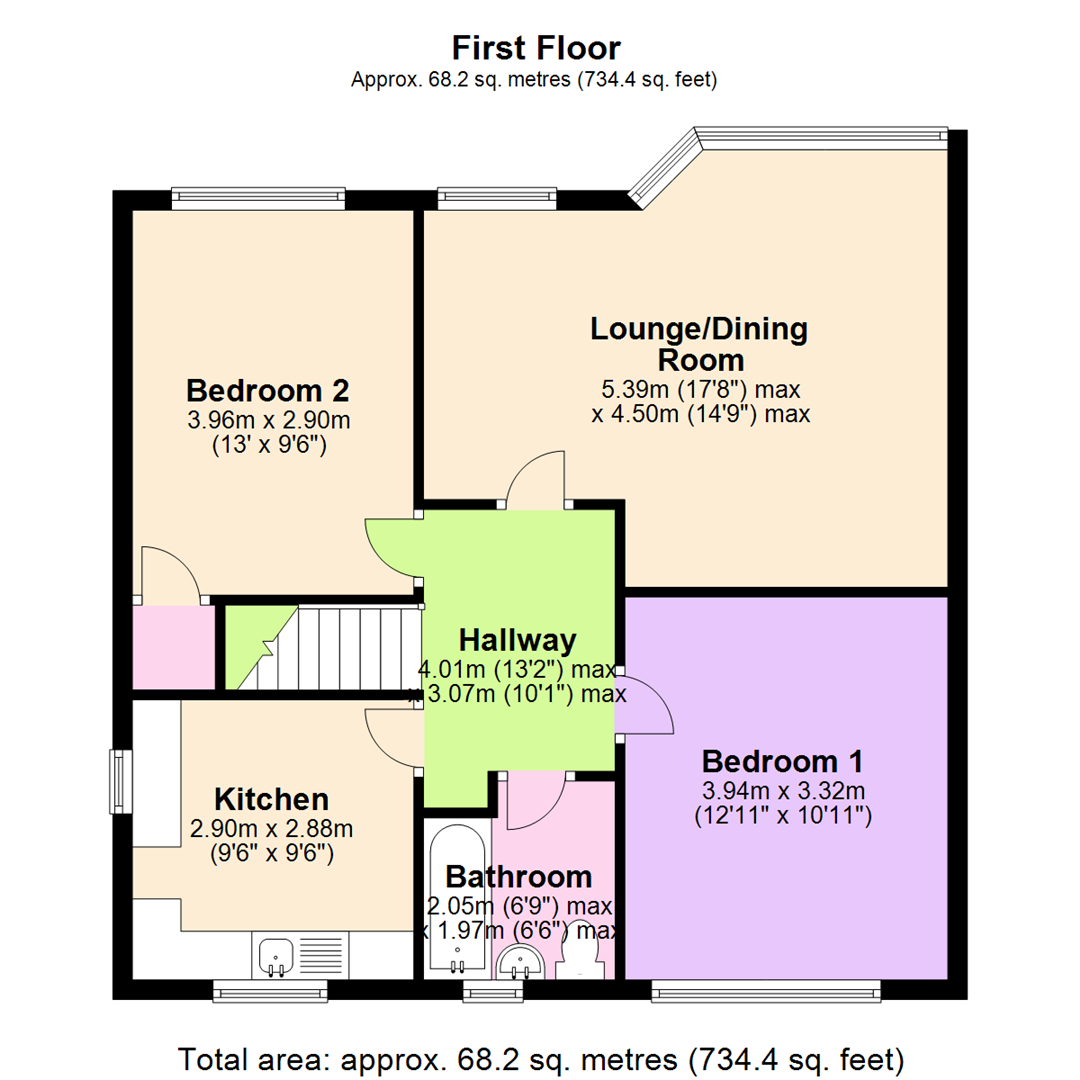 Redhill Road, Arnold, Nottingham NG5, 2 bedroom for sale