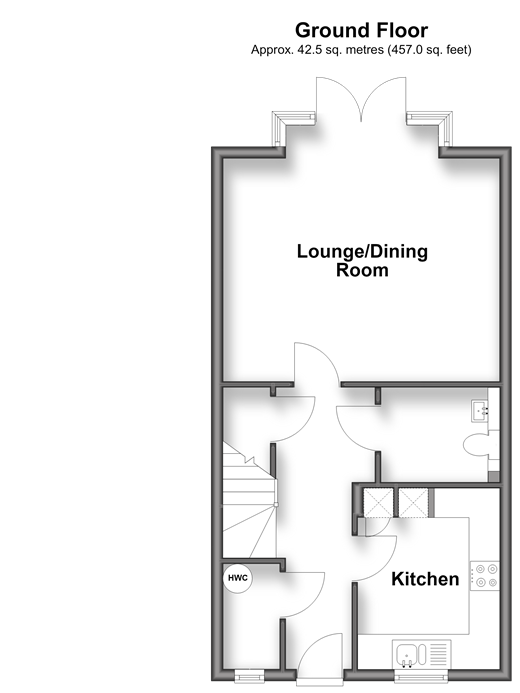 Valley Drive Forge Wood, Crawley floorplan