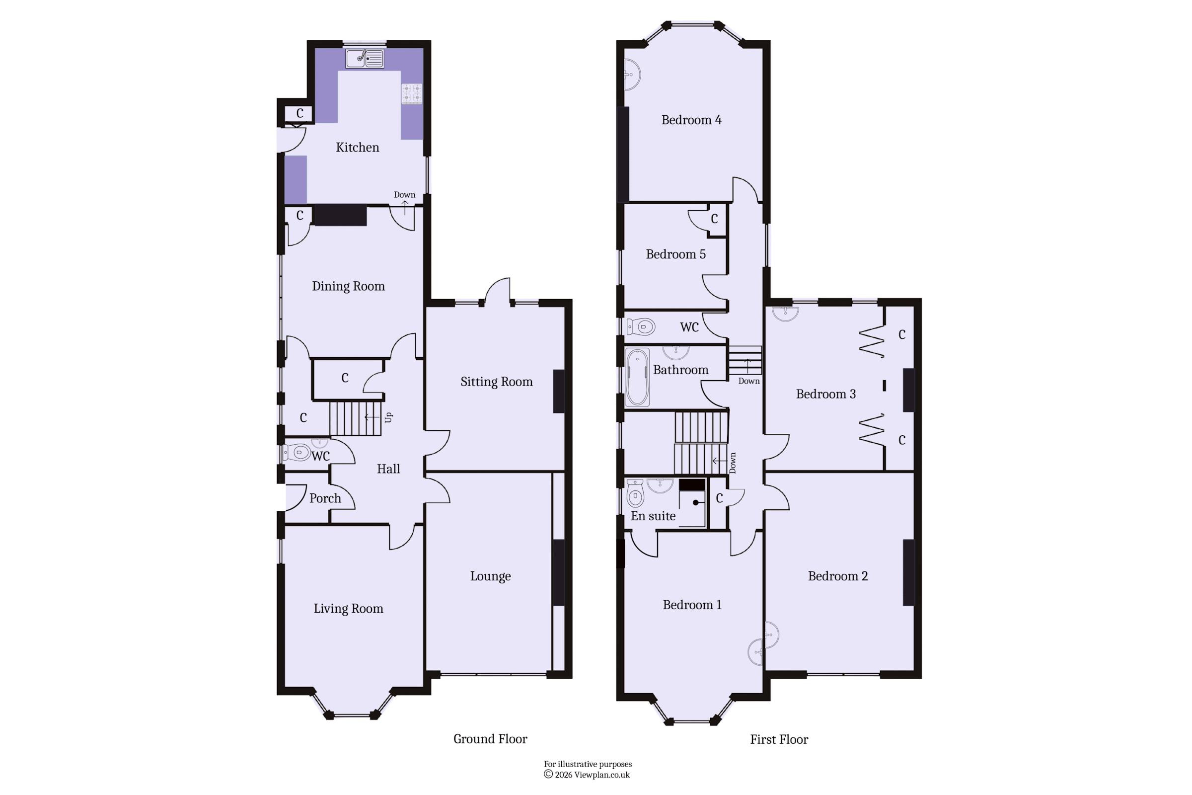 7, Archer Road, Penarth floorplan