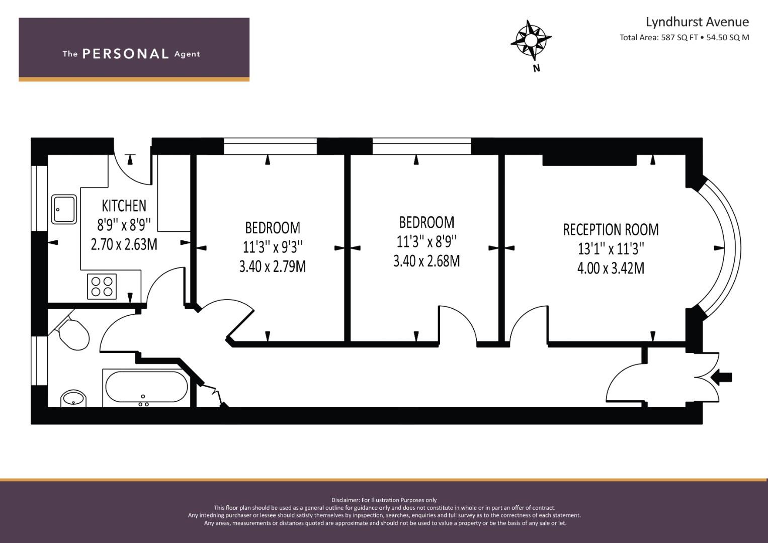 Lyndhurst Avenue, Berrylands, Surbiton KT5, 2 bedroom semidetached