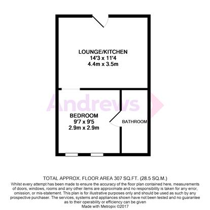 Basement Flat, 42, Wellington Street, Gloucester floorplan