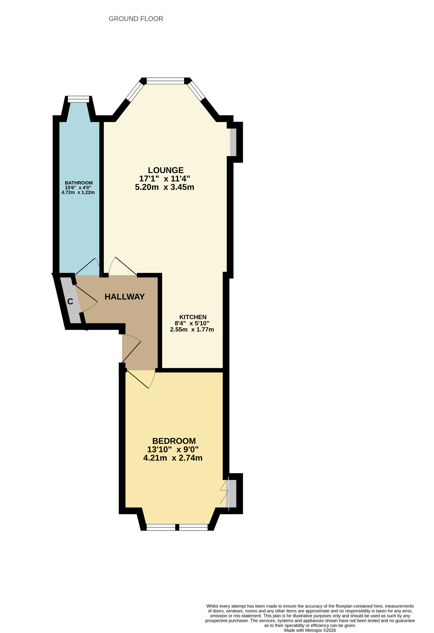 0/1 62 Cartside Street, Langside, Glasgow floorplan
