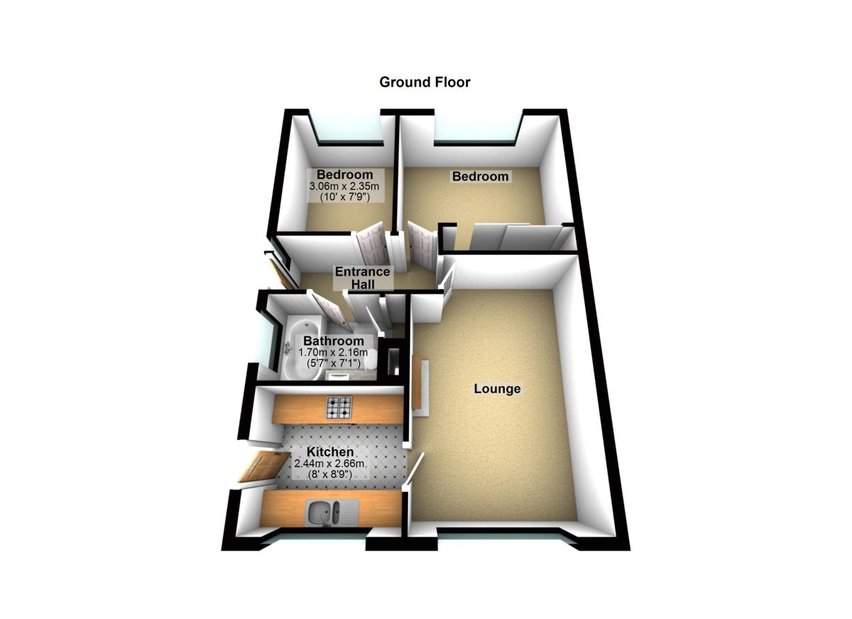 2 Bedrooms Bungalow for sale in Topps Heath, Bedworth CV12