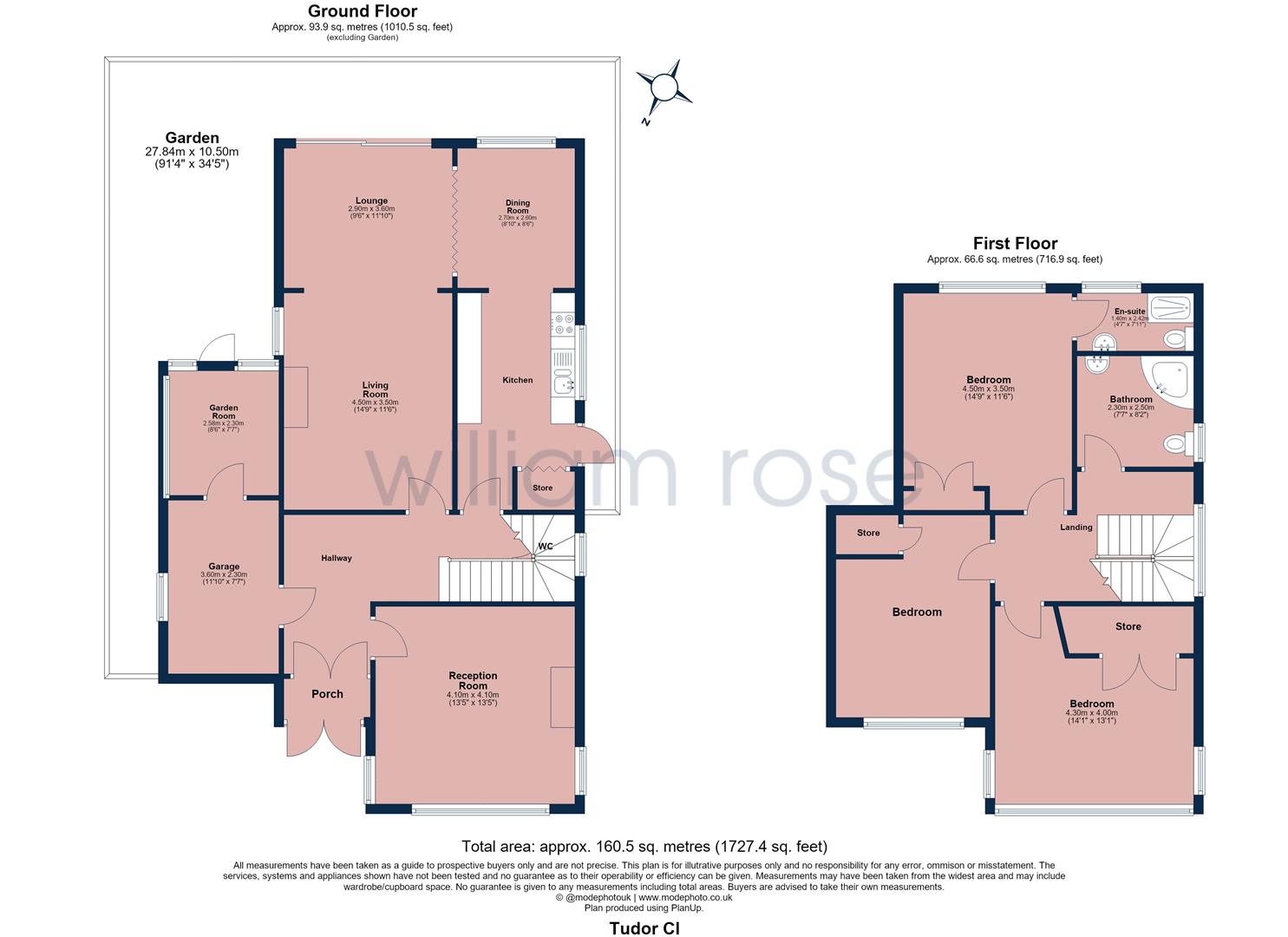 10, Tudor Close, Woodford Green floorplan