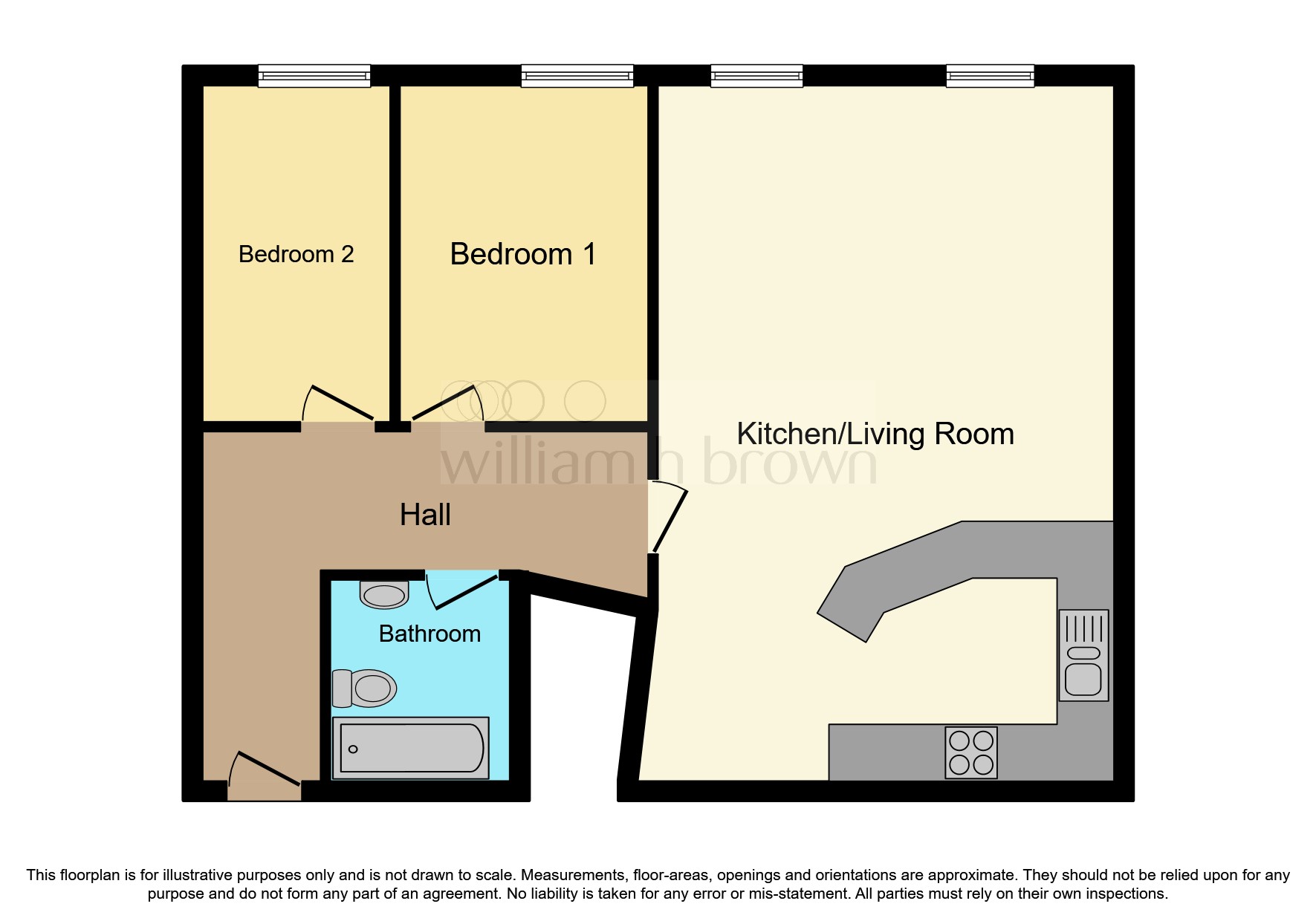 Well Lane, Rothwell, Kettering NN14, 2 bedroom flat for sale 63542988