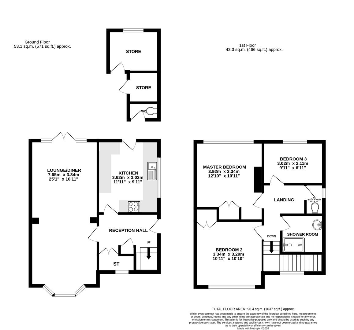 11, The Mount, Altrincham floorplan