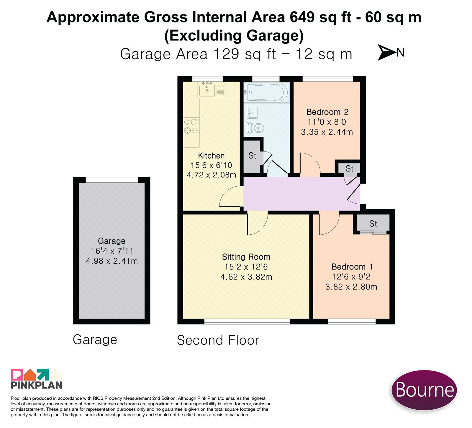 24, Davos Close, Woking floorplan
