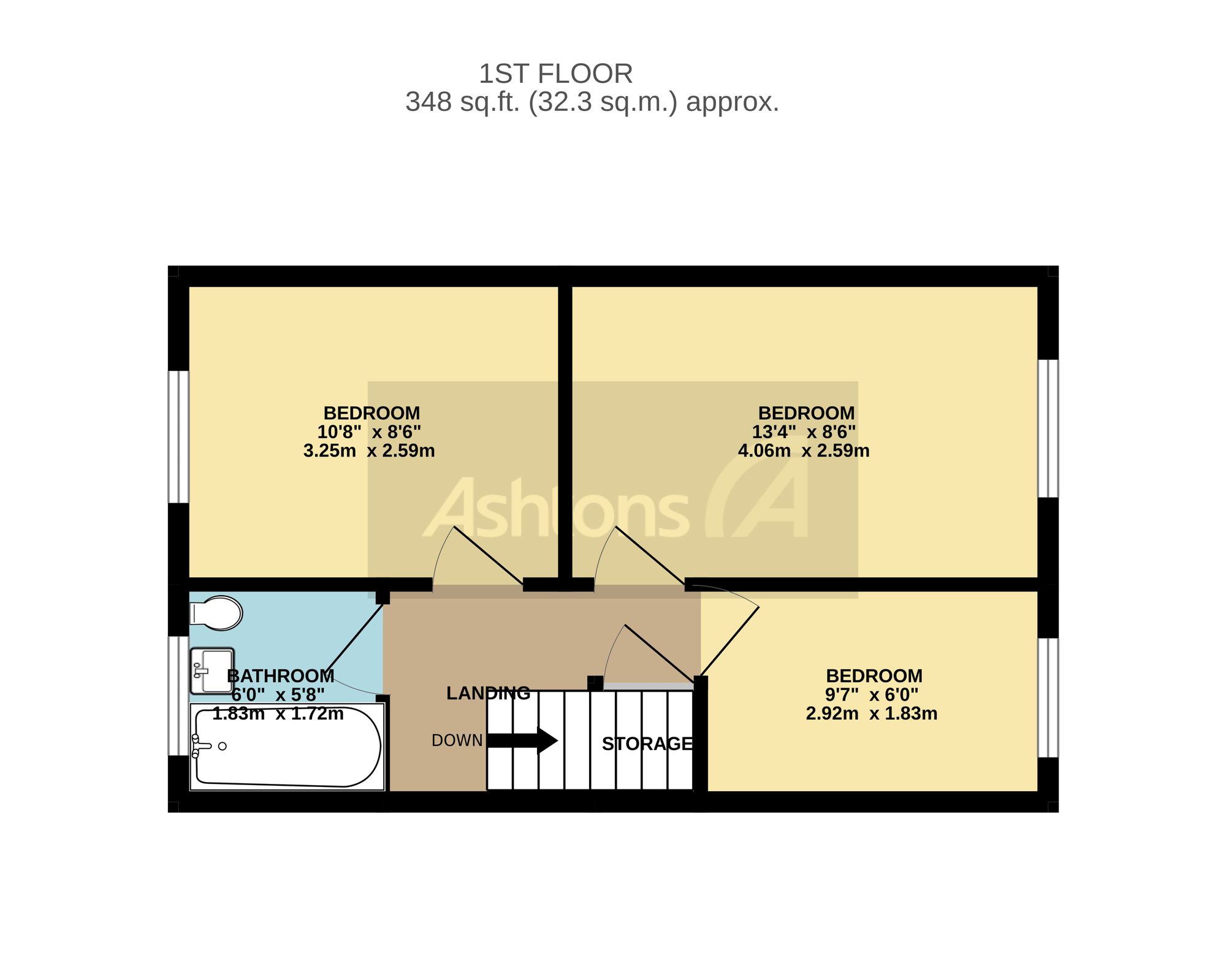 19 Flaxley Close, Warrington floorplan