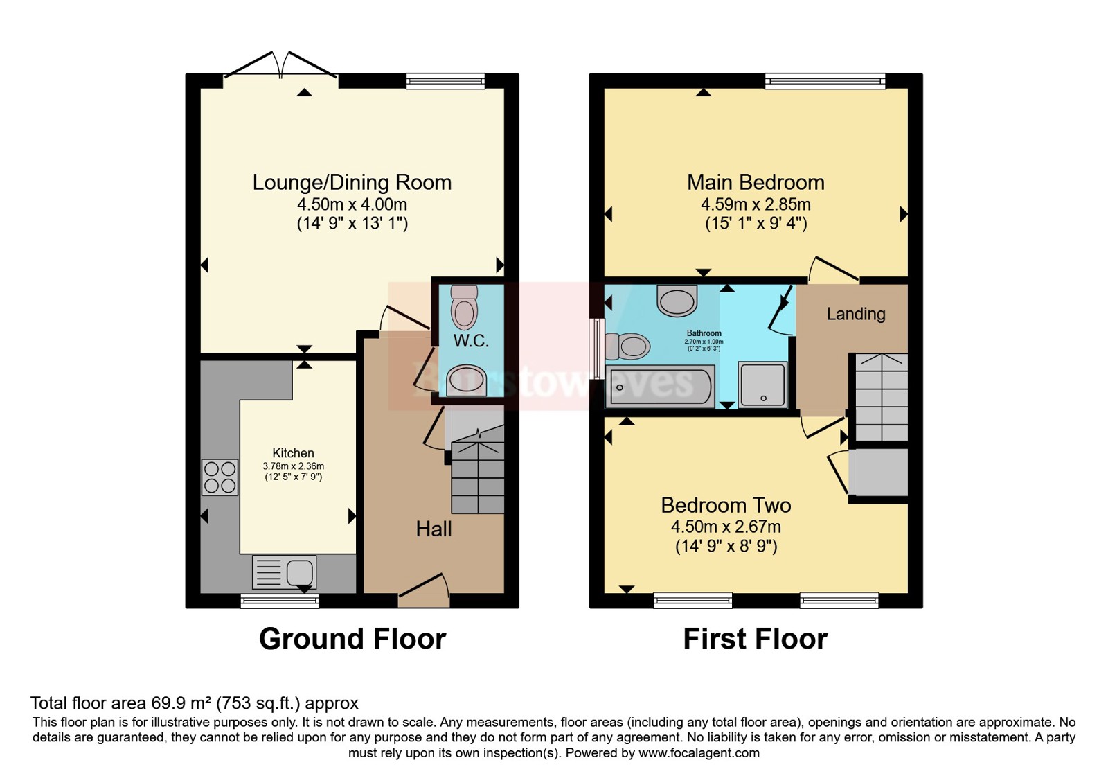 1, Amelia Court, Staffordshire floorplan