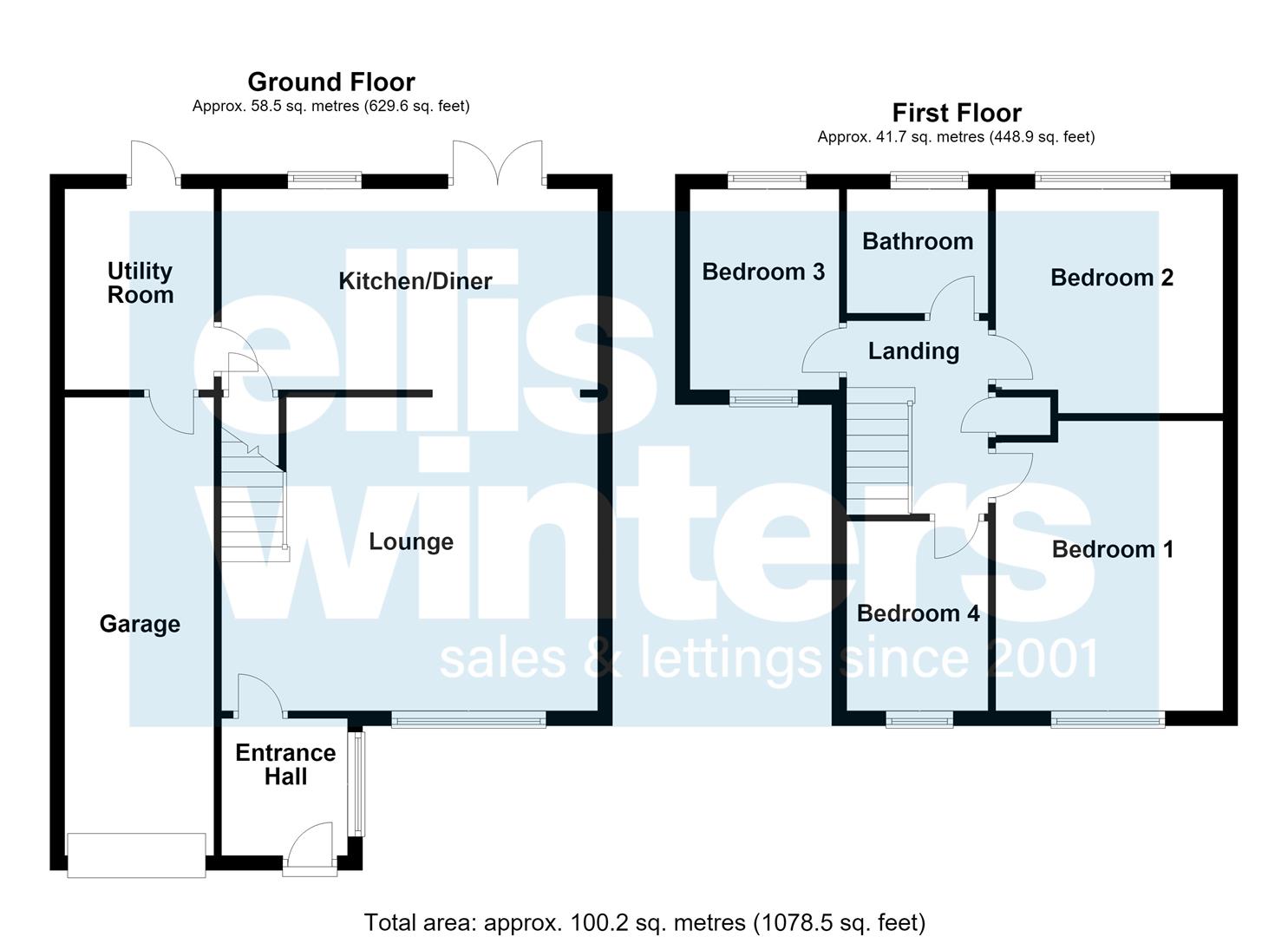 9, Loftsteads, Somersham floorplan