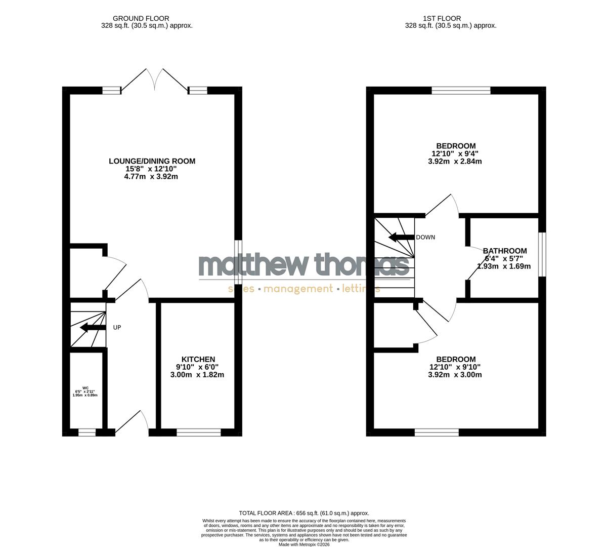 7, Denby Bank, Ripley floorplan