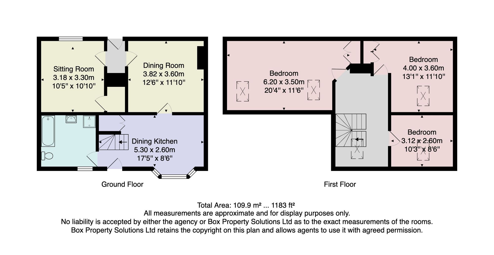 9 Bond End, Knaresborough floorplan